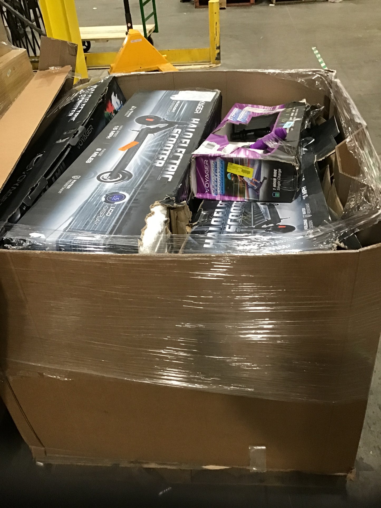 Liquidation Pallet of Electric Scooters and Hoverboards | Pallet-BLL | 2022.12.01_1_VER