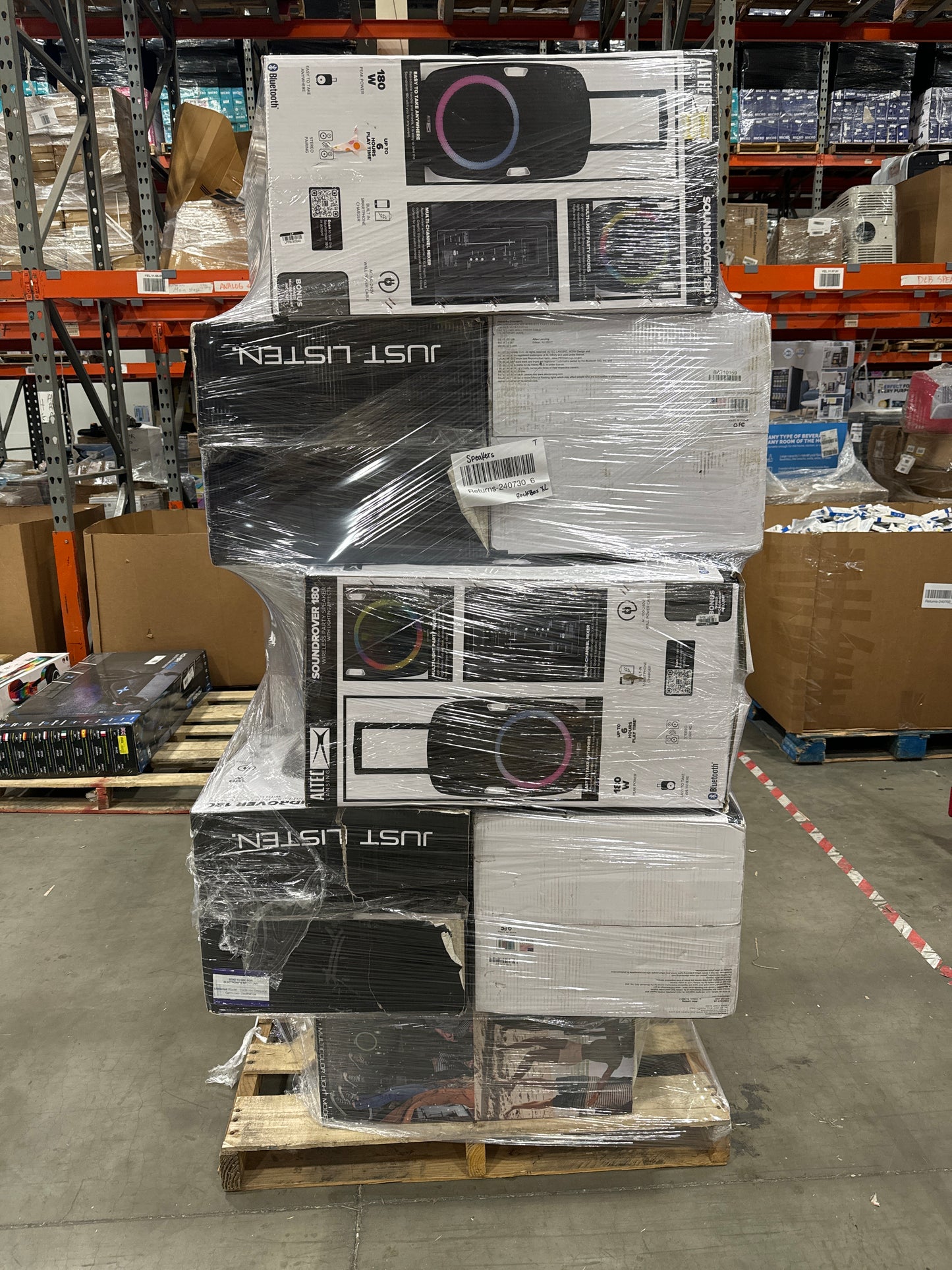 Liquidation Pallet of Speakers,  and  | Pallet-IYF | 240730_6