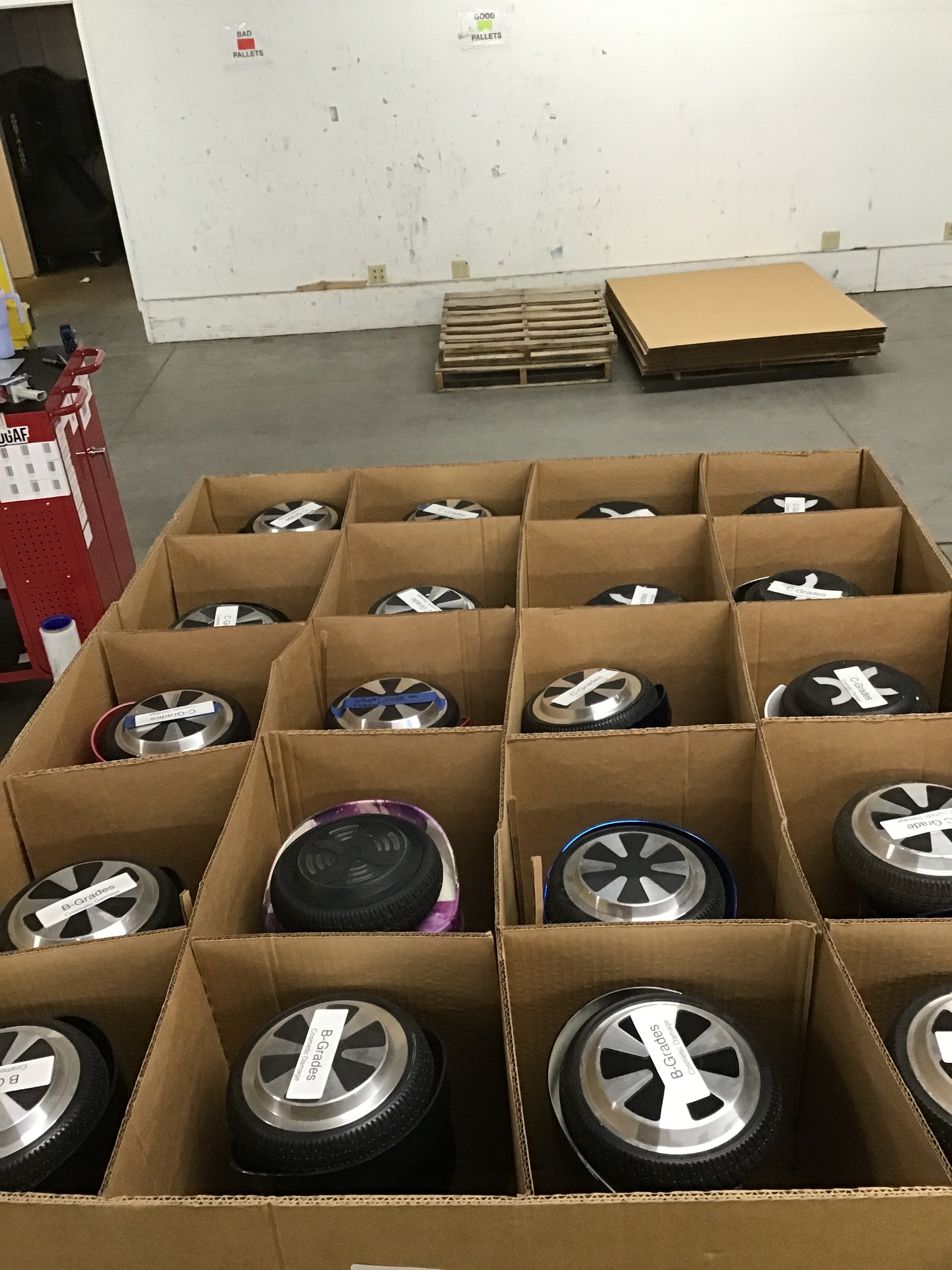 Howard Pallets Liquidation Pallet of Hoverboards, and | Pallet-DZF | 231009_8 ...