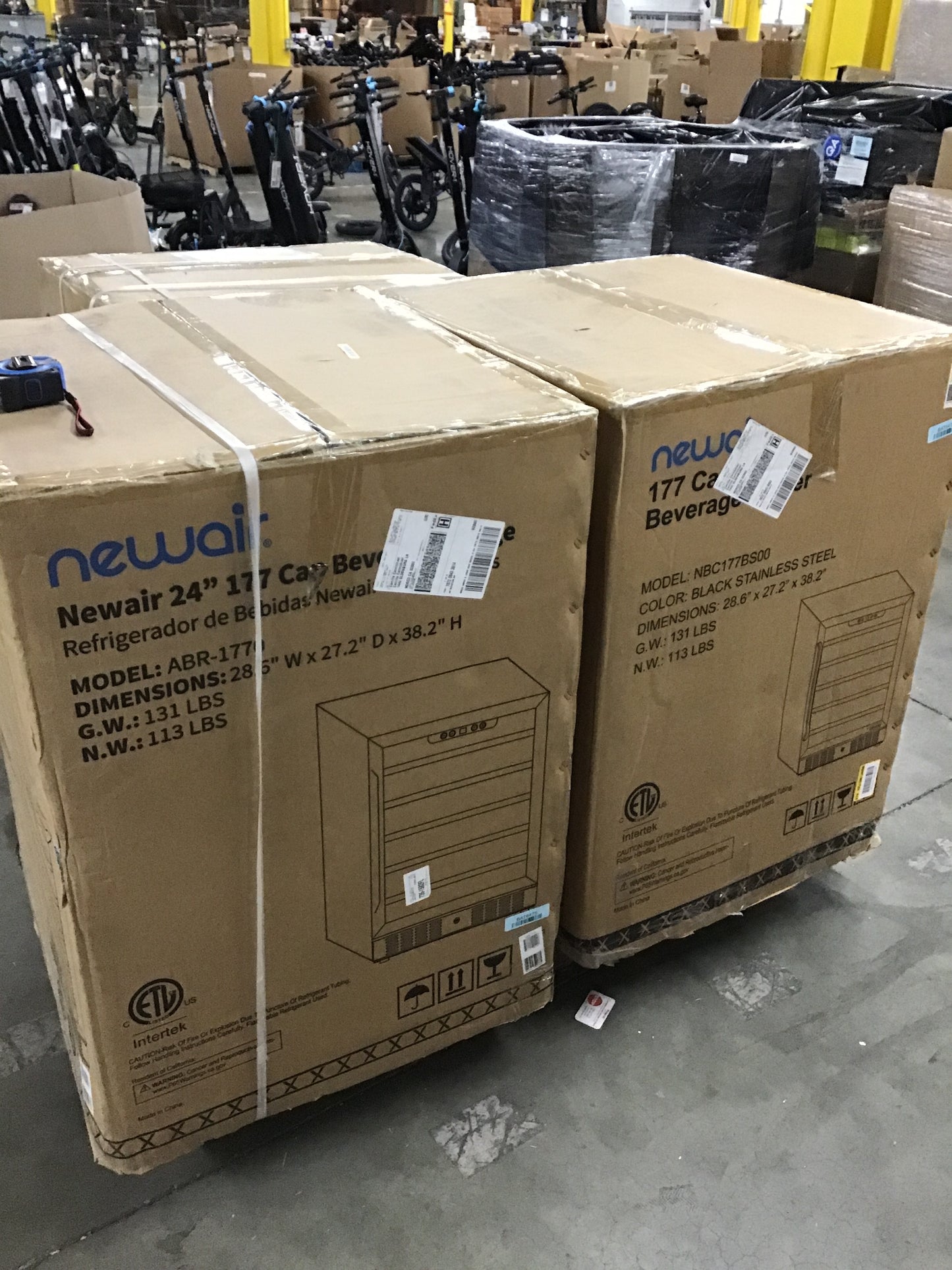 Liquidation Pallet of Compact Fridges,  and  | Pallet-FEV | 240102_2