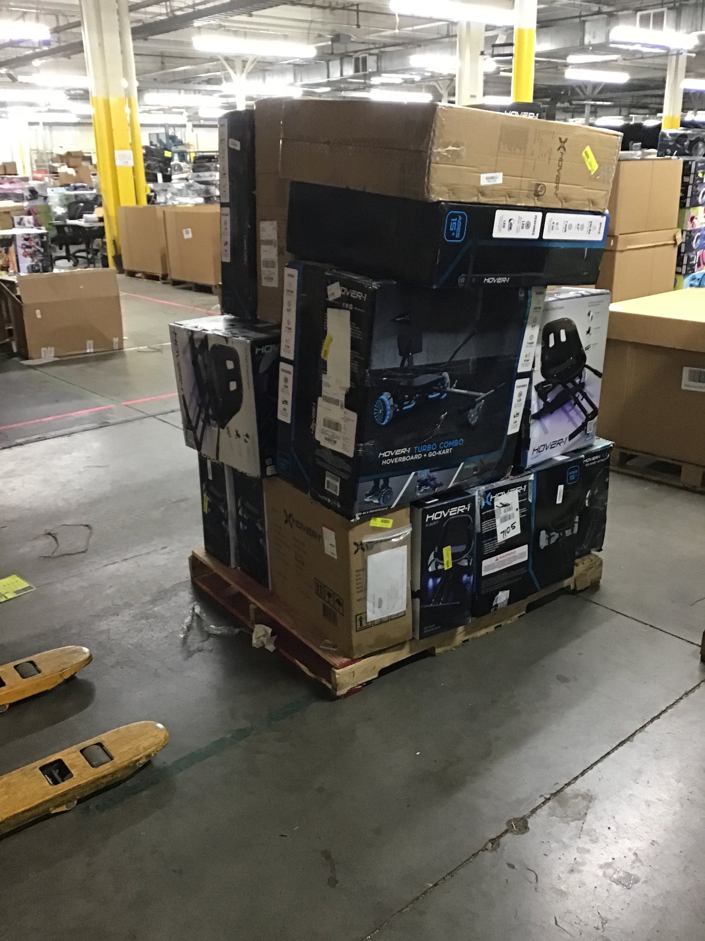 Liquidation Pallet of Hoverboard Attachments, Hoverboards and Accessories | Pallet-GCO | 240202_10