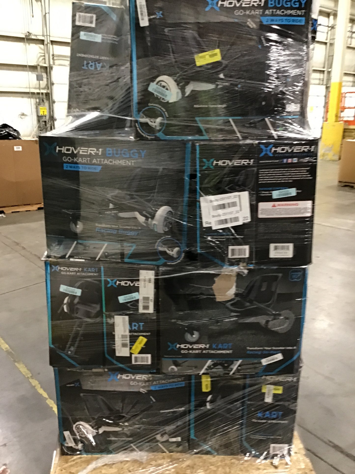 Liquidation Pallet of Hoverboard Attachments | Pallet-ERN | 231107_22