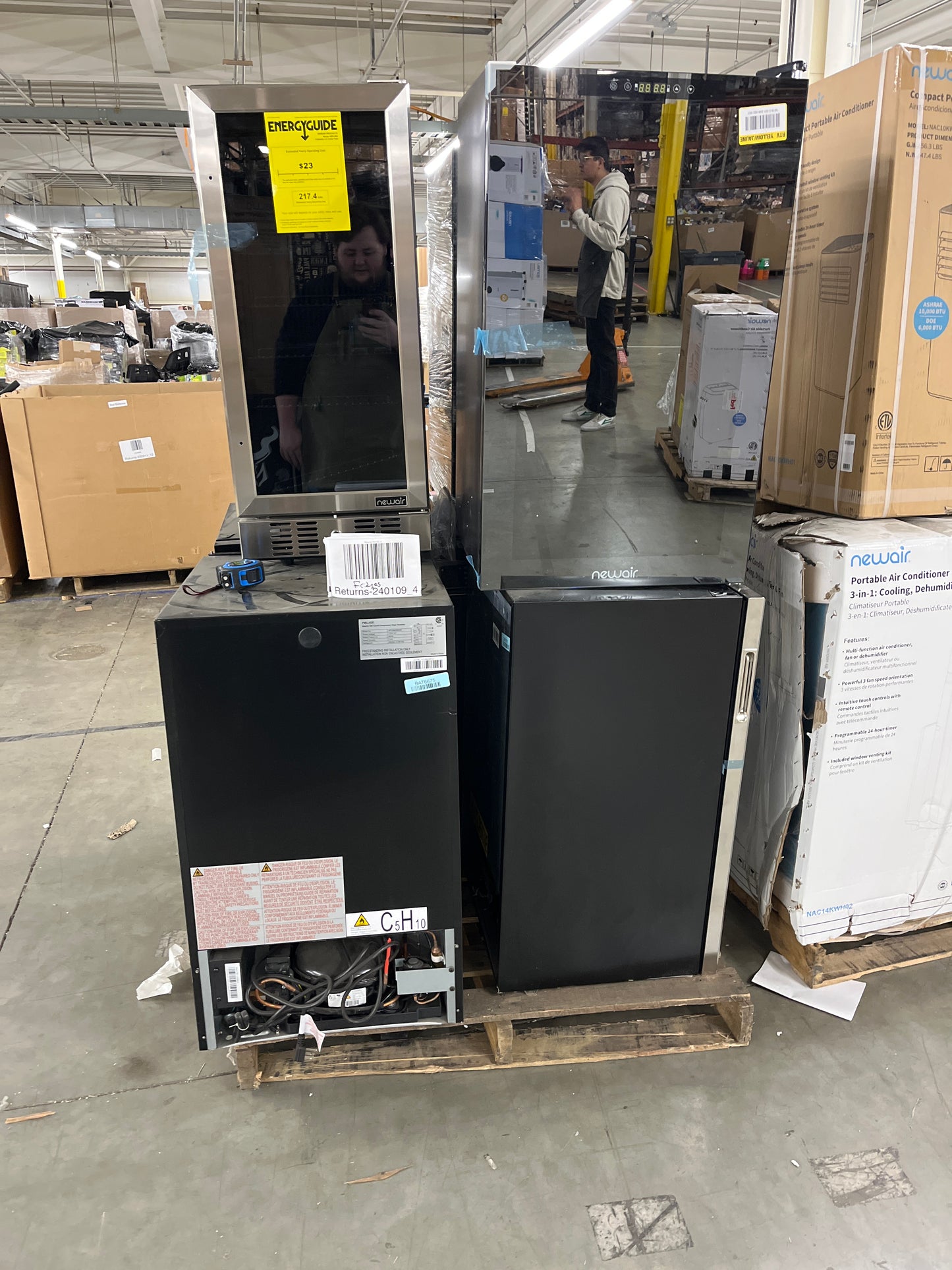 Liquidation Pallet of Compact Fridges | Pallet-FHI | 240109_4