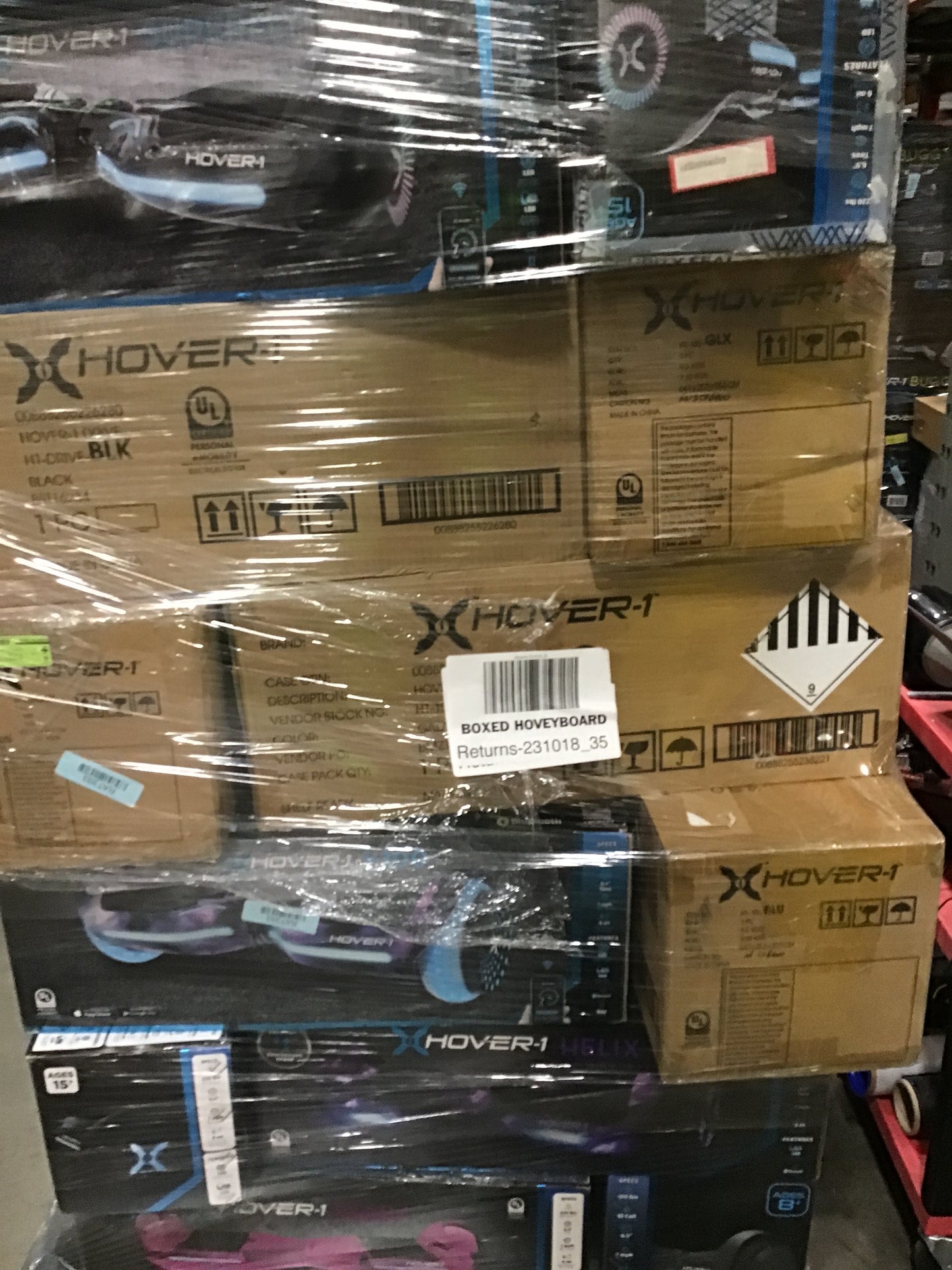 Liquidation Pallet of Hoverboards and Electric Scooters | Pallet-EIH | 231018_35