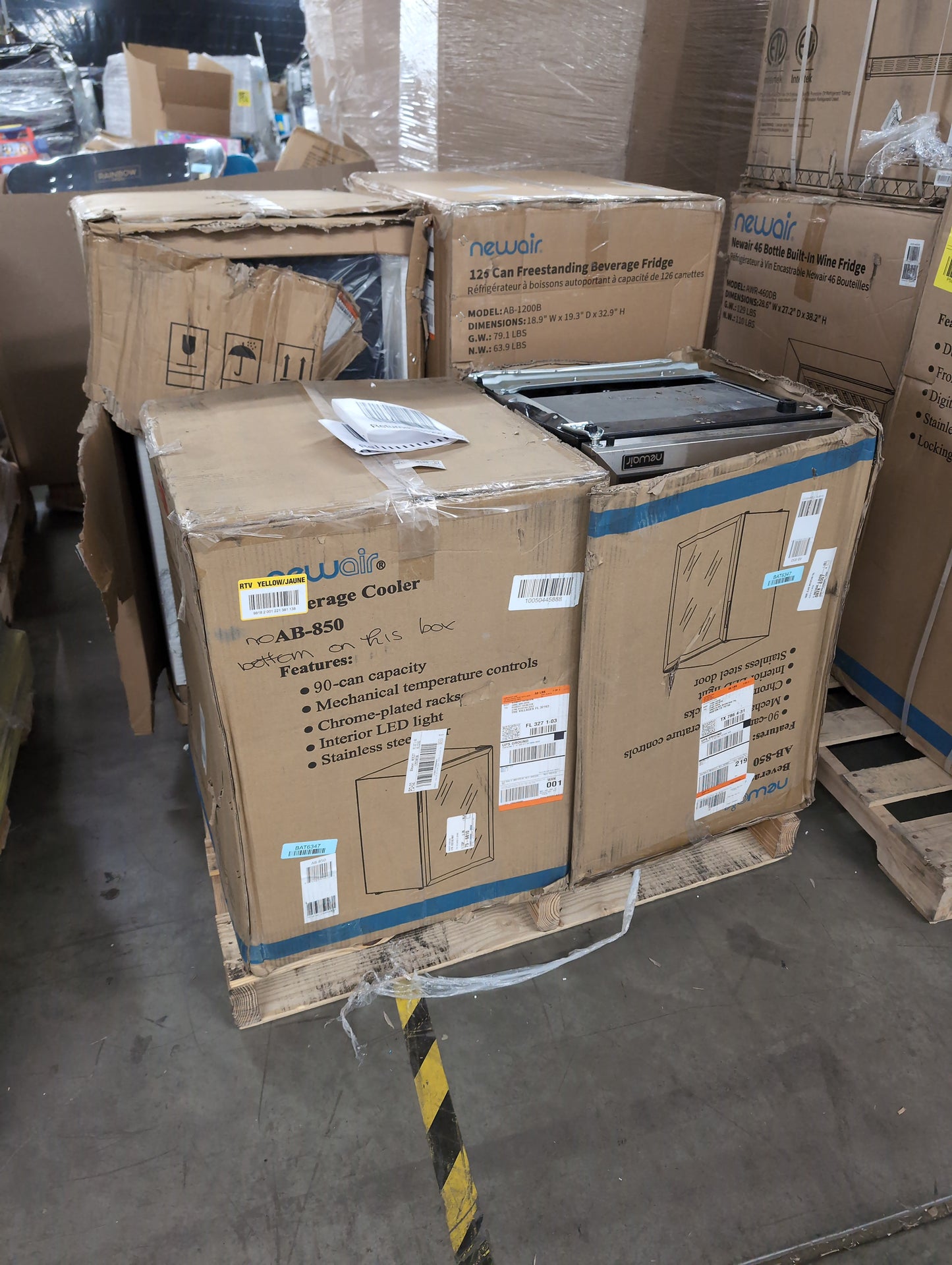 Liquidation Pallet of Compact Fridges,  and  | Pallet-FCJ | 231222_10