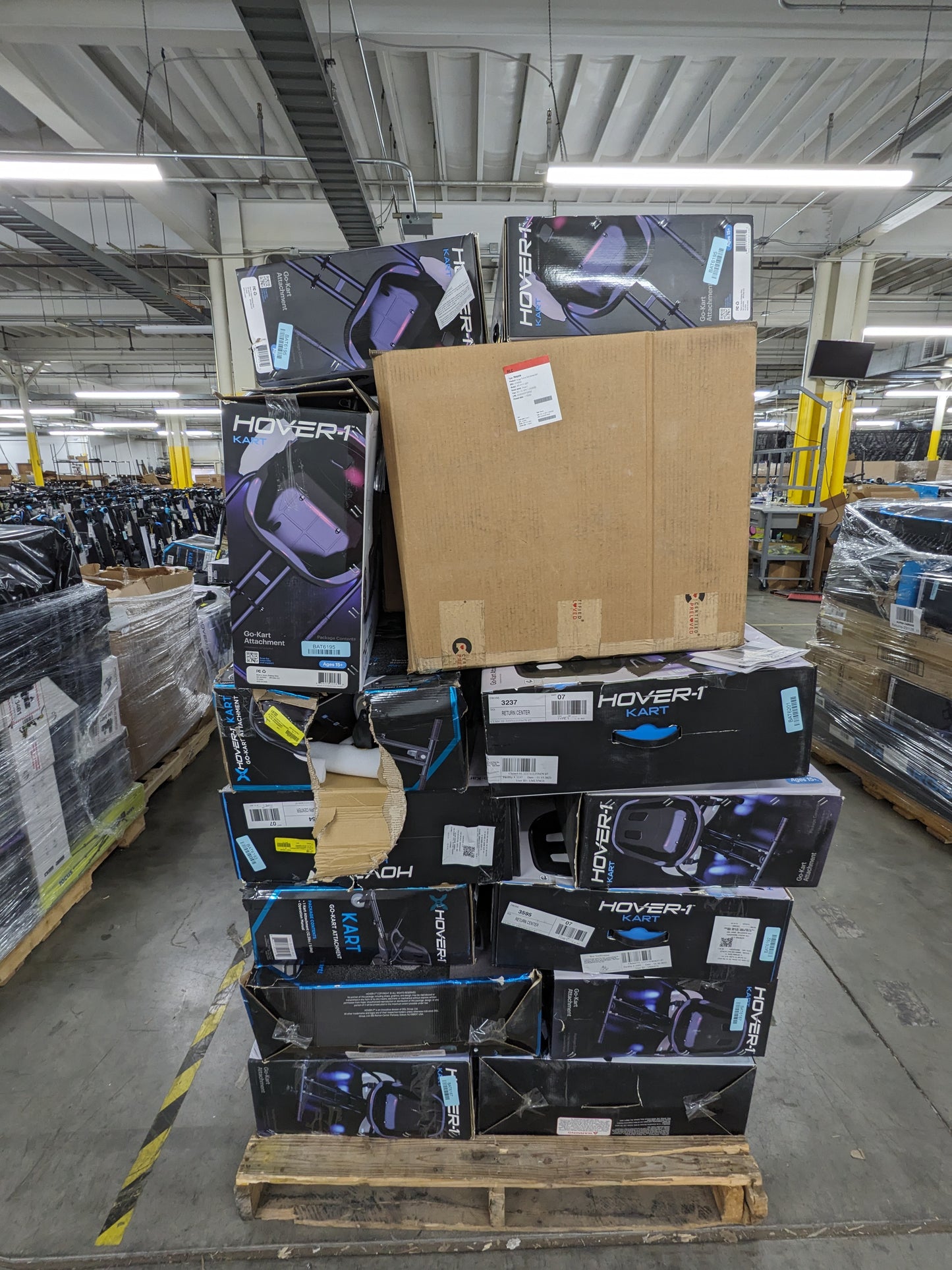 Liquidation Pallet of Hoverboard Attachments, Hoverboards and Hoverboard Accessories | Pallet-EZA | 231206_9