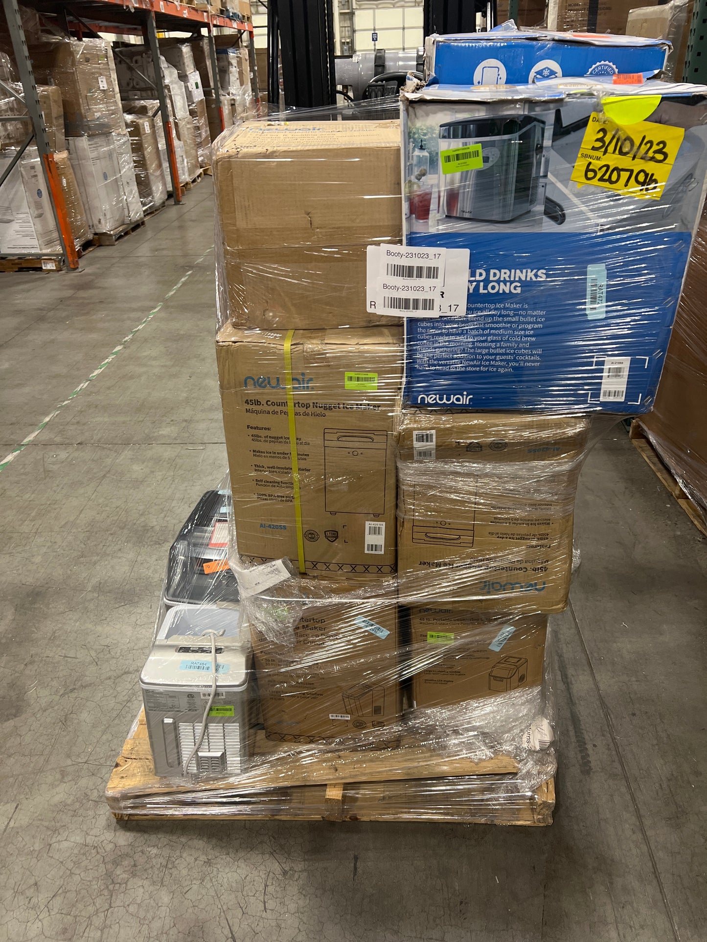 Liquidation Pallet of Compact Ice Makerss, Portable HVACs and  | Pallet-EKJ | 231023_17