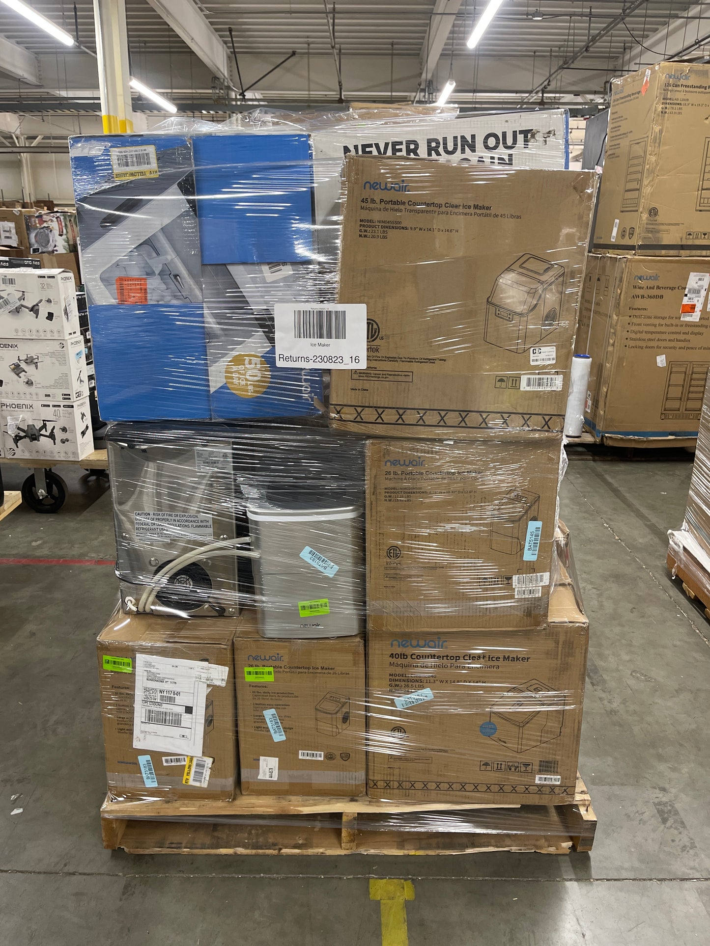 Liquidation Pallet of Compact Ice Makerss | Pallet-DDH | 230823_16