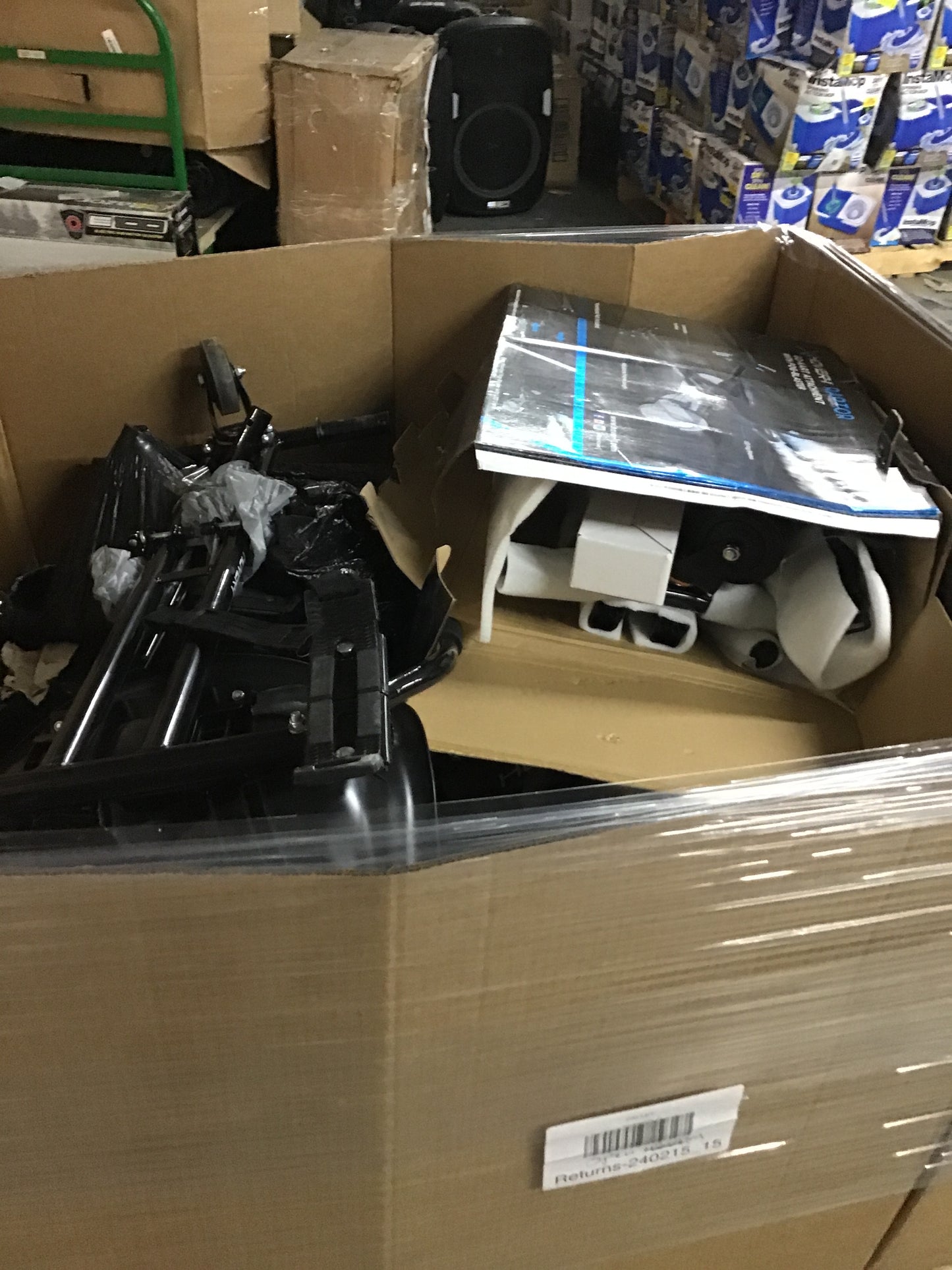 Liquidation Pallet of Accessories, Hoverboard Attachments and Hoverboards | Pallet-GUZ | 240215_15