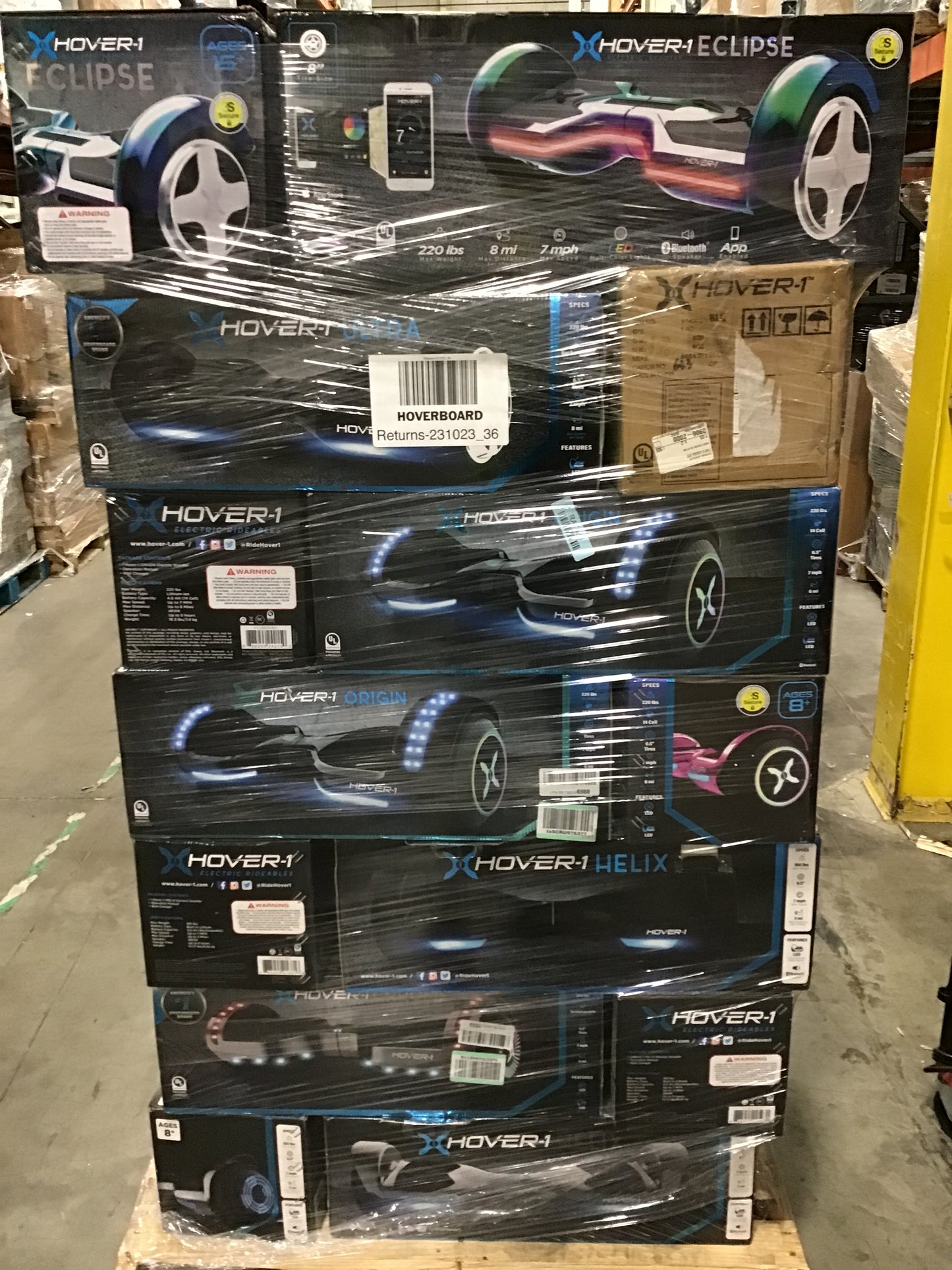 Liquidation Pallet of Hoverboards | Pallet-EJA | 231023_36