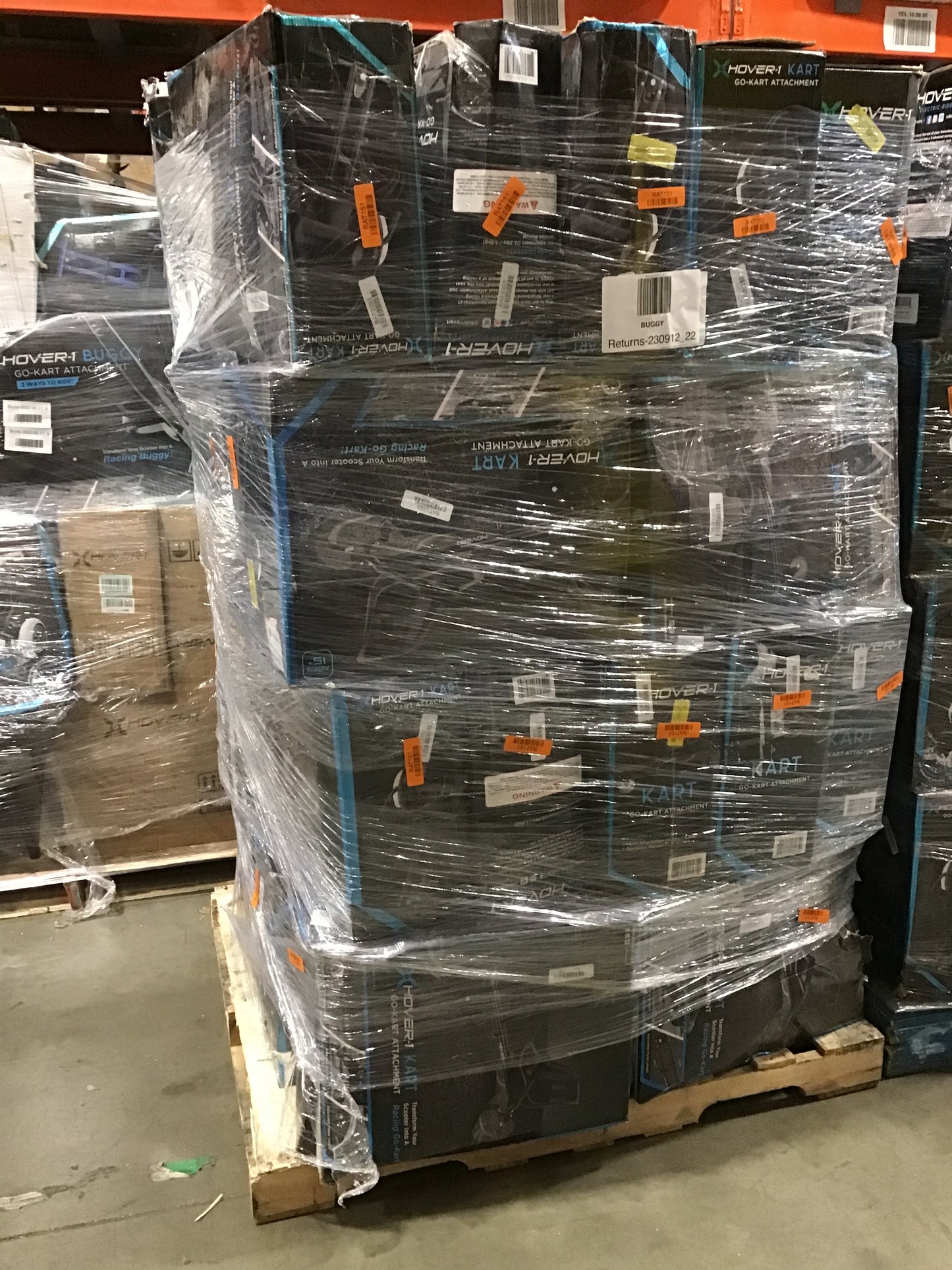 Liquidation Pallet of Hoverboard Attachments | Pallet-DNT | 230912_22