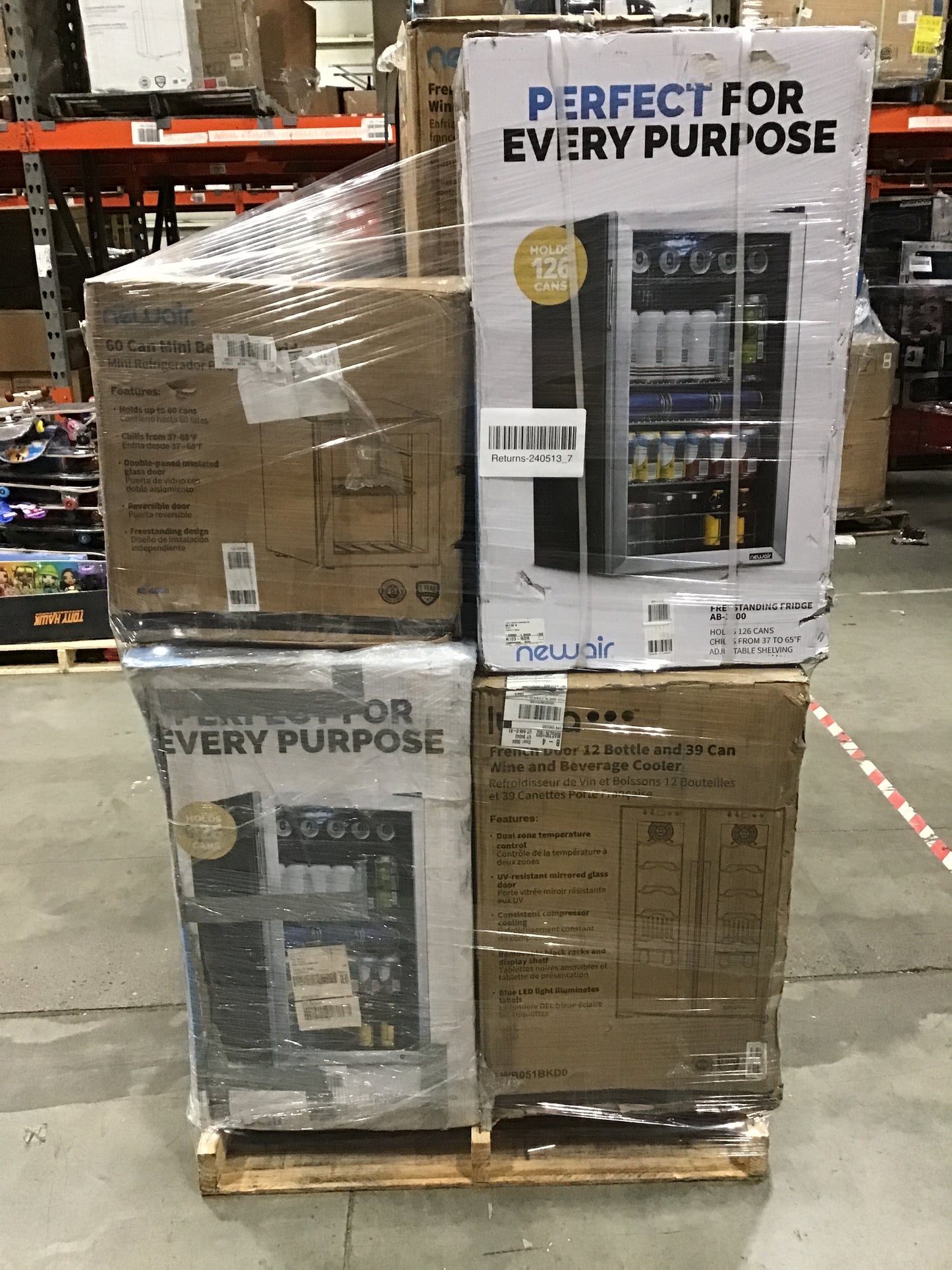 Liquidation Pallet of Compact Fridges,  and  | Pallet-IEX | 240513_7