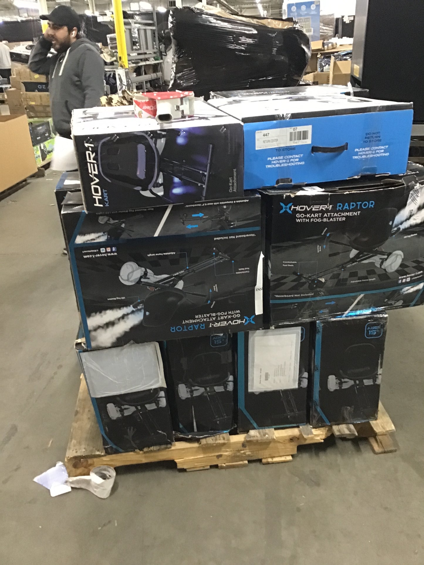 Liquidation Pallet of Accessories, Hoverboard Attachments and Hoverboards | Pallet-GHY | 240105_6