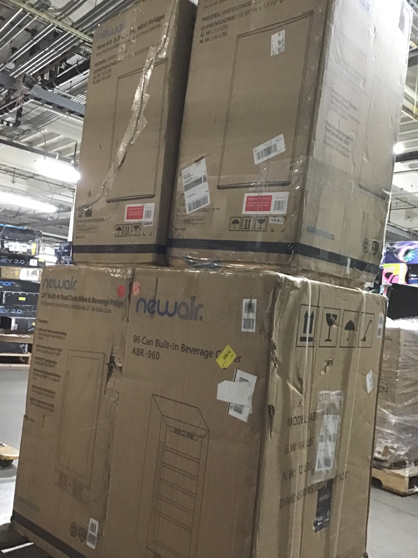 Liquidation Pallet of Compact Fridges | Pallet-HJB | 240311_26