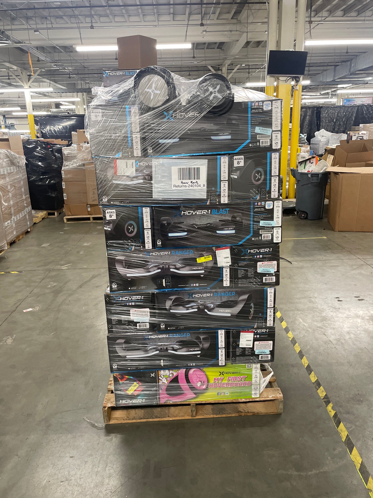 Liquidation Pallet of Hoverboards and Electric Scooters | Pallet-FFV | 240104_8