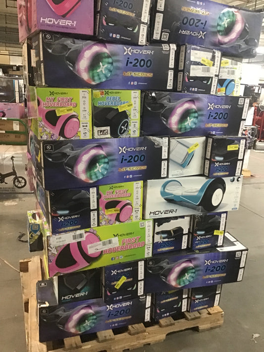 Liquidation Pallet of Hoverboards and Hoverboard Accessories | Pallet-GXA | 240227_28