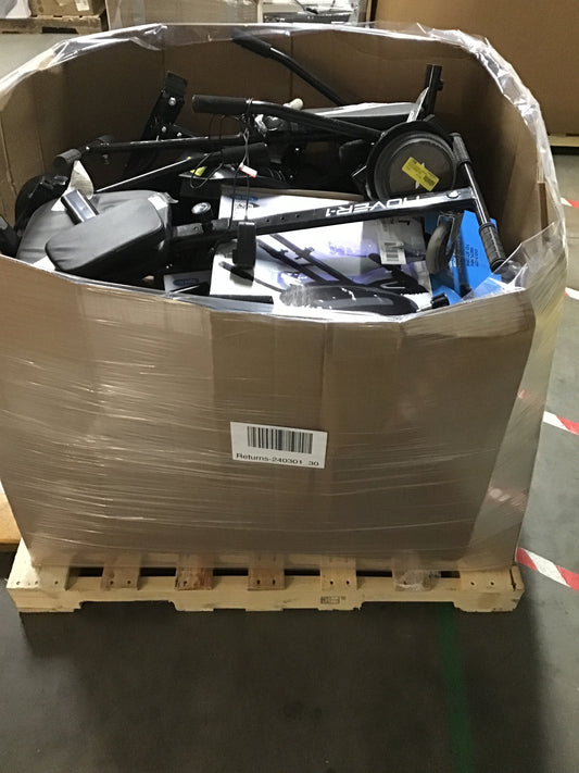 Liquidation Pallet of Hoverboard Attachments, Hoverboards and  | Pallet-HGK | 240301_30