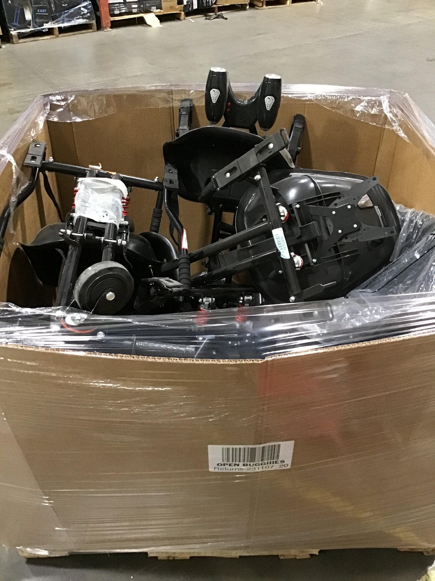 Liquidation Pallet of Hoverboard Attachments and Accessories | Pallet-ERJ | 231107_20