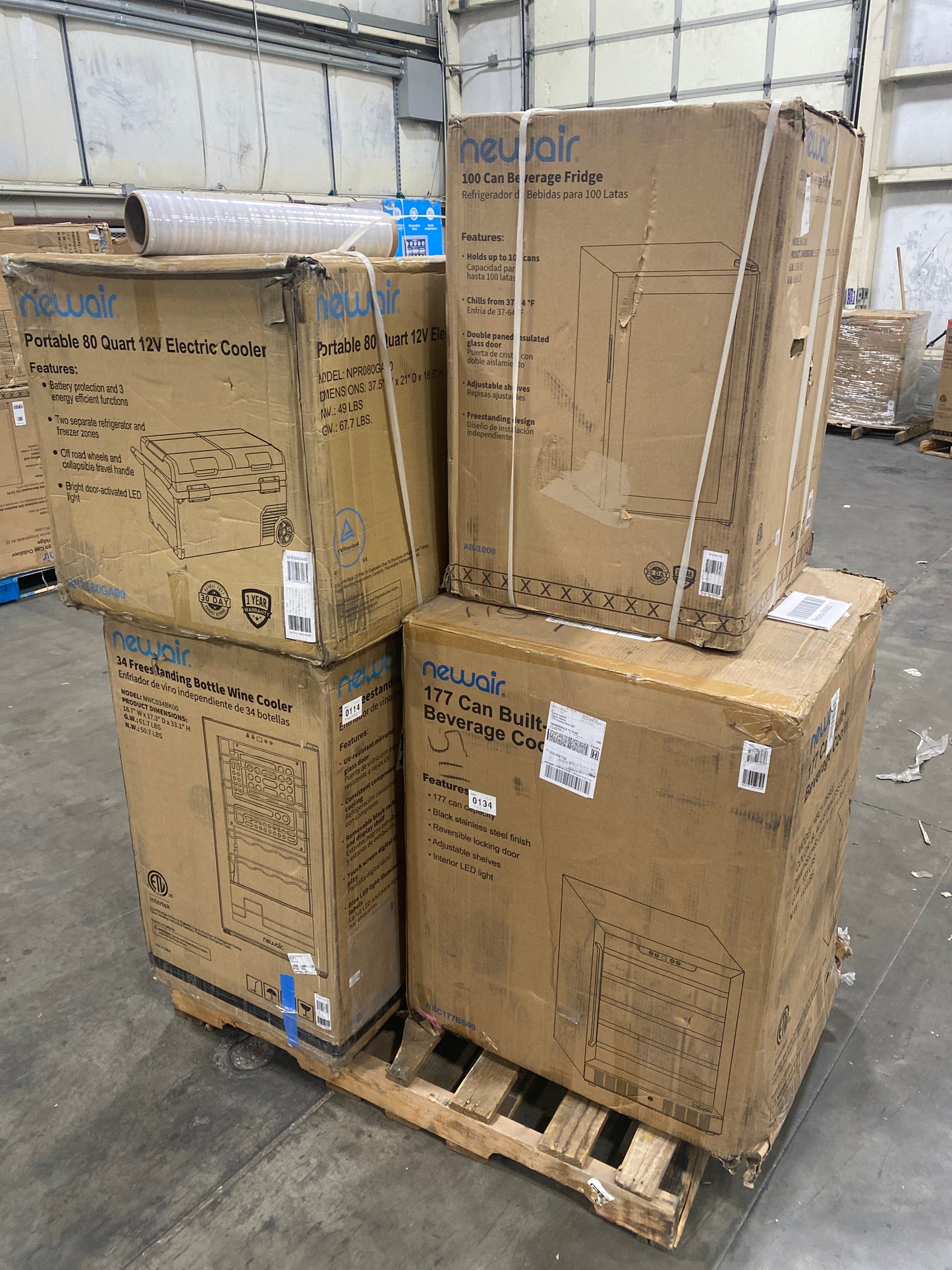 Liquidation Pallet of Compact Fridges | Pallet-IKD | 240607_1