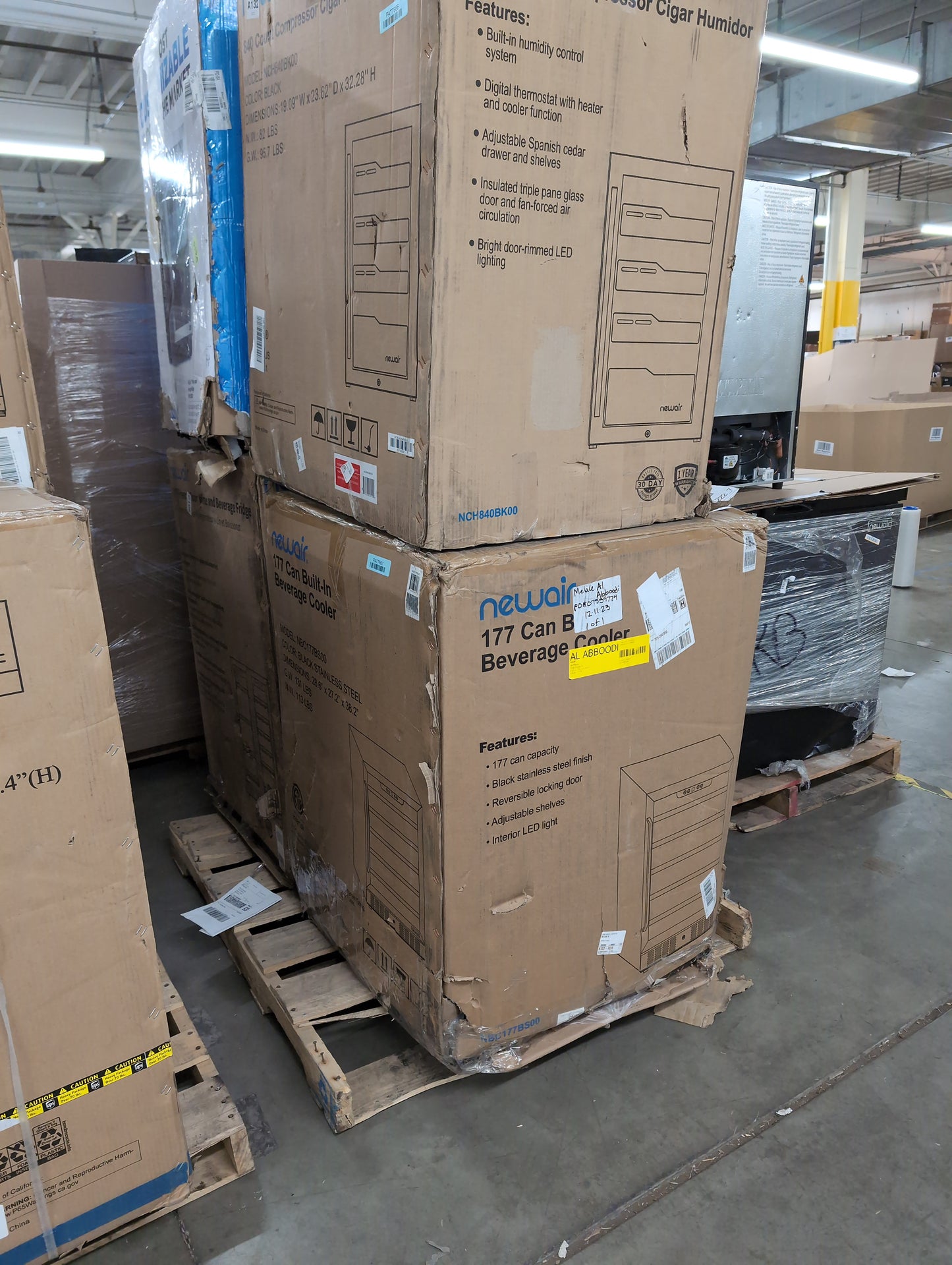 Liquidation Pallet of Compact Fridges,  and  | Pallet-FCF | 231222_7