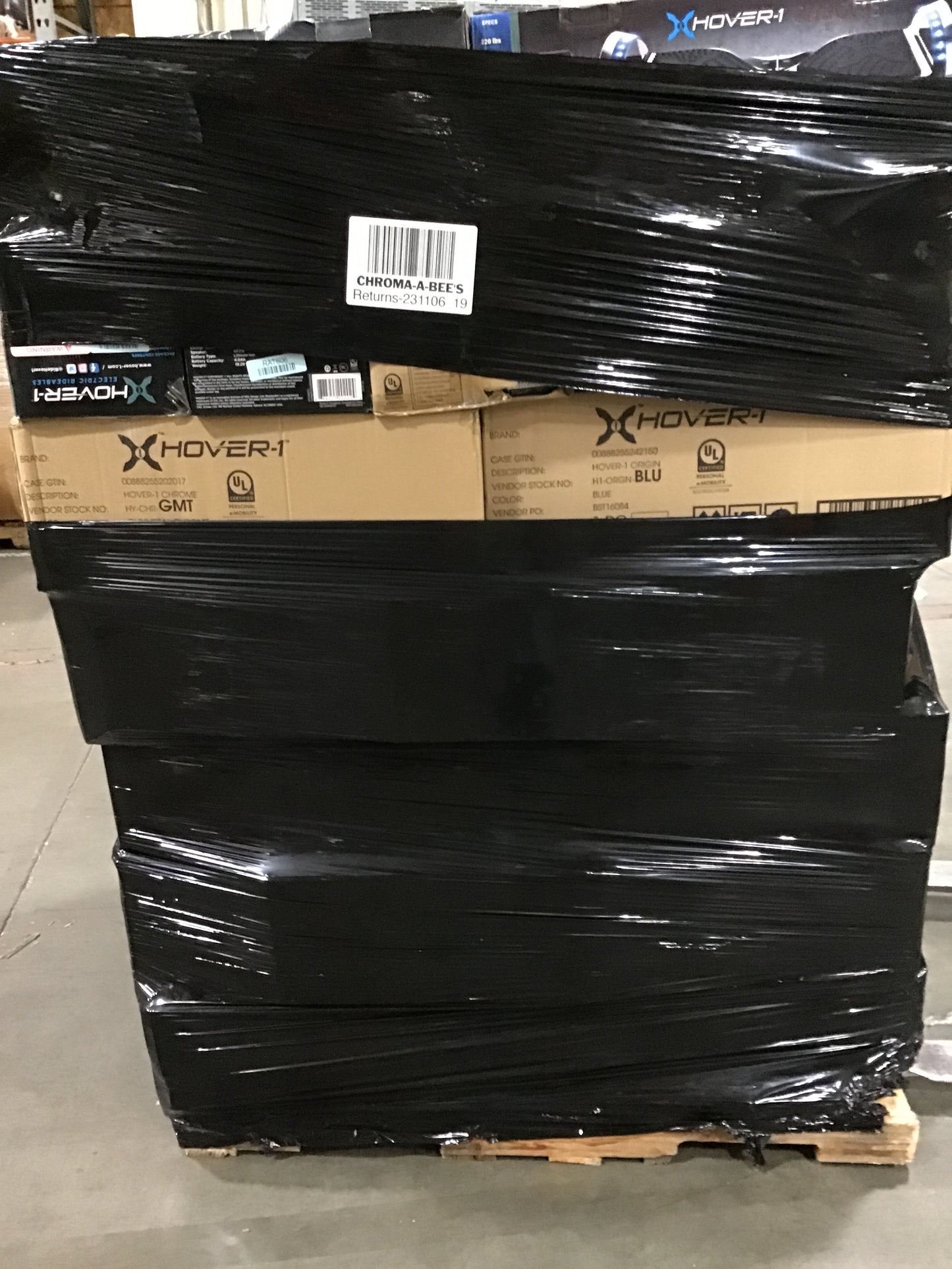 Liquidation Pallet of Hoverboards | Pallet-ERC | 231106_19