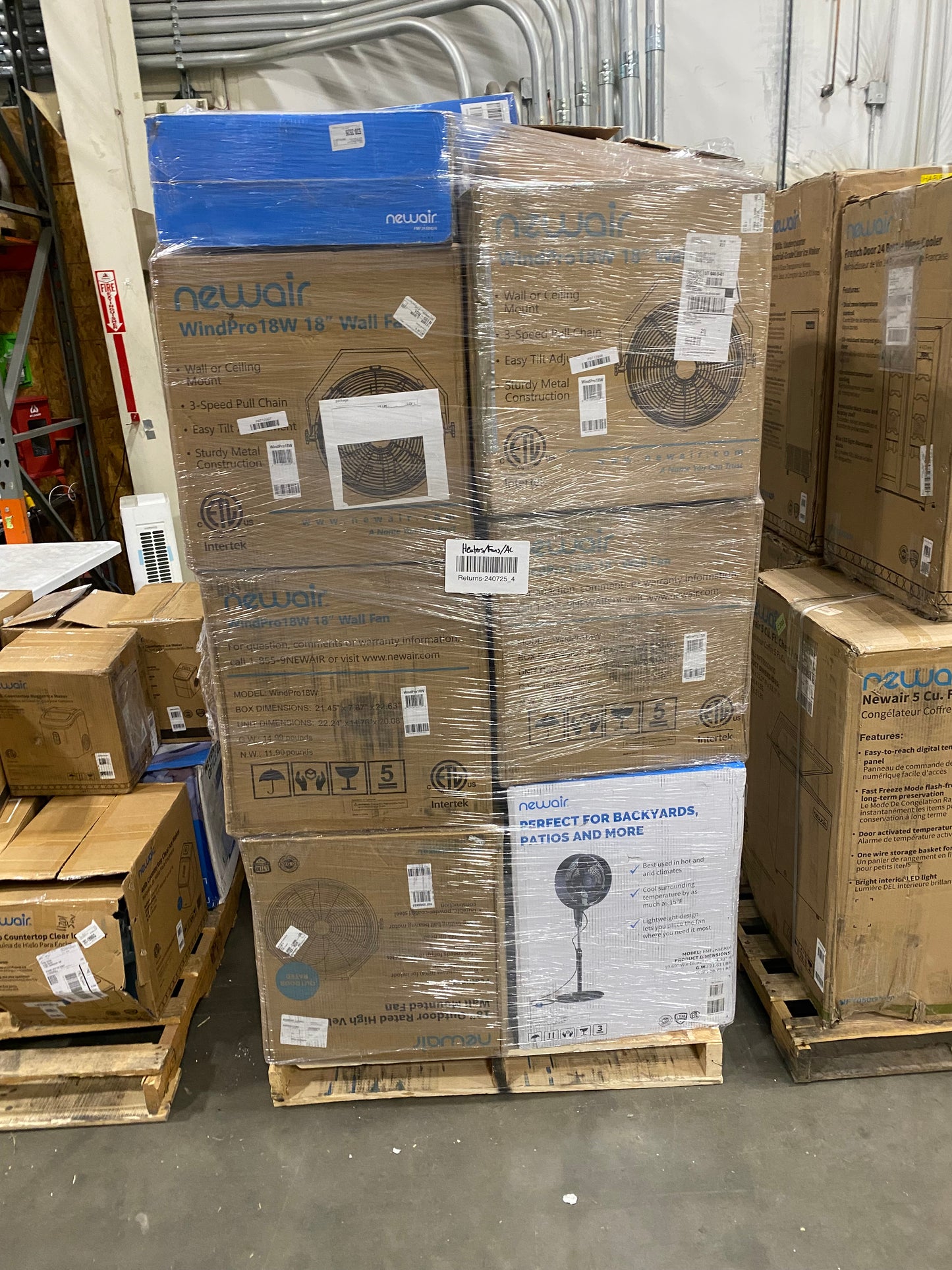 Liquidation Pallet of Portable HVACs,  and  | Pallet-IUK | 240725_4