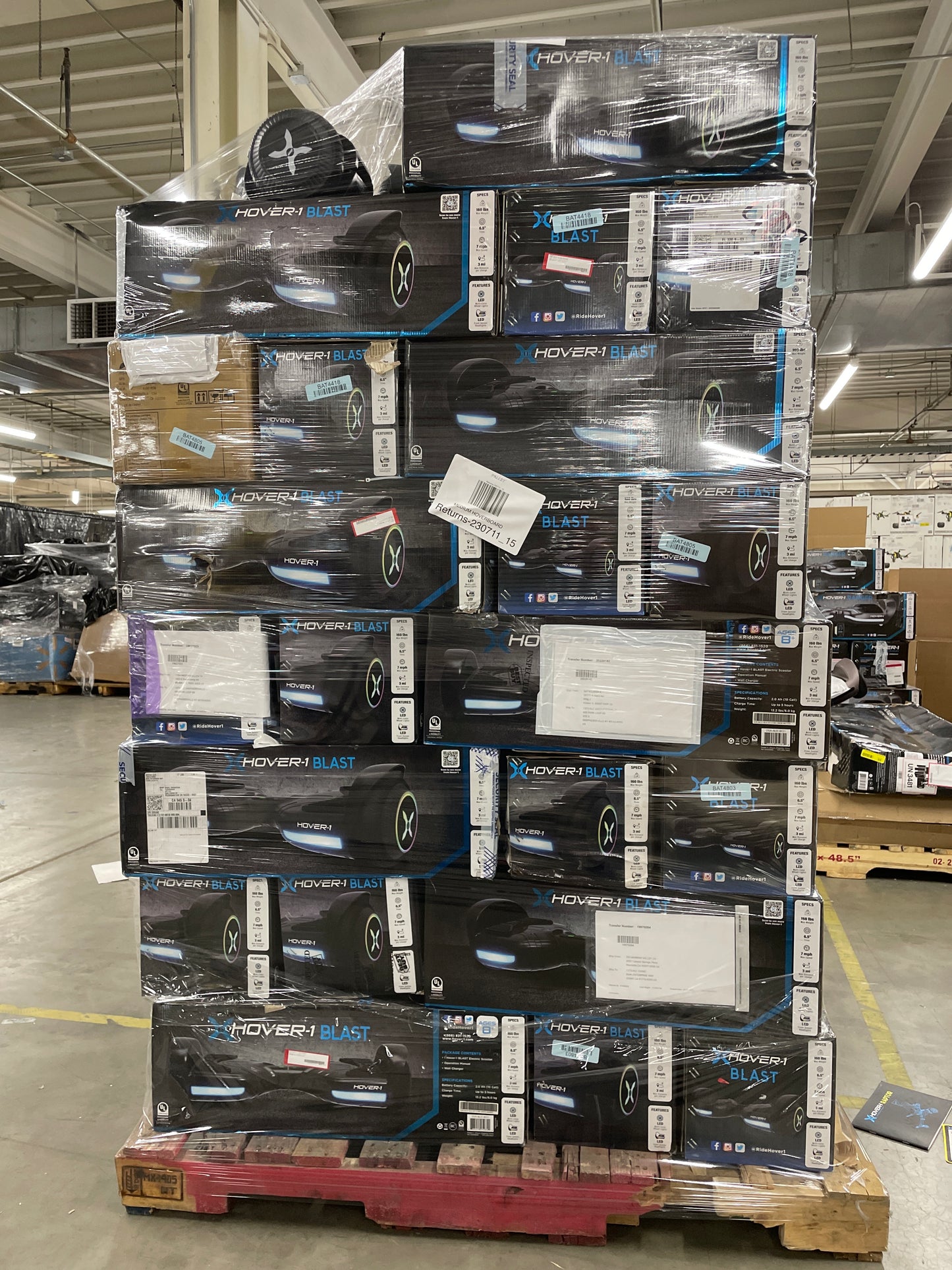 Liquidation Pallet of Hoverboards | Pallet-CCH | 230711_15