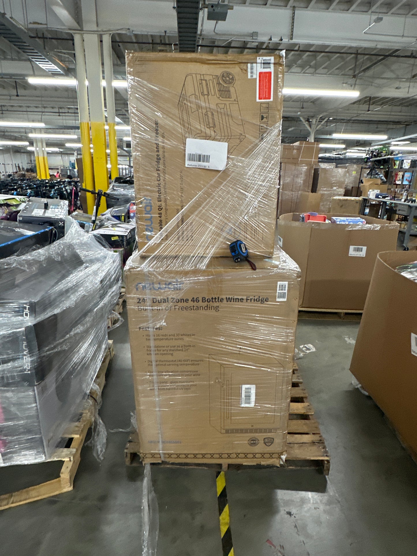 Liquidation Pallet of Compact Fridges,  and  | Pallet-EWG | 231130_5