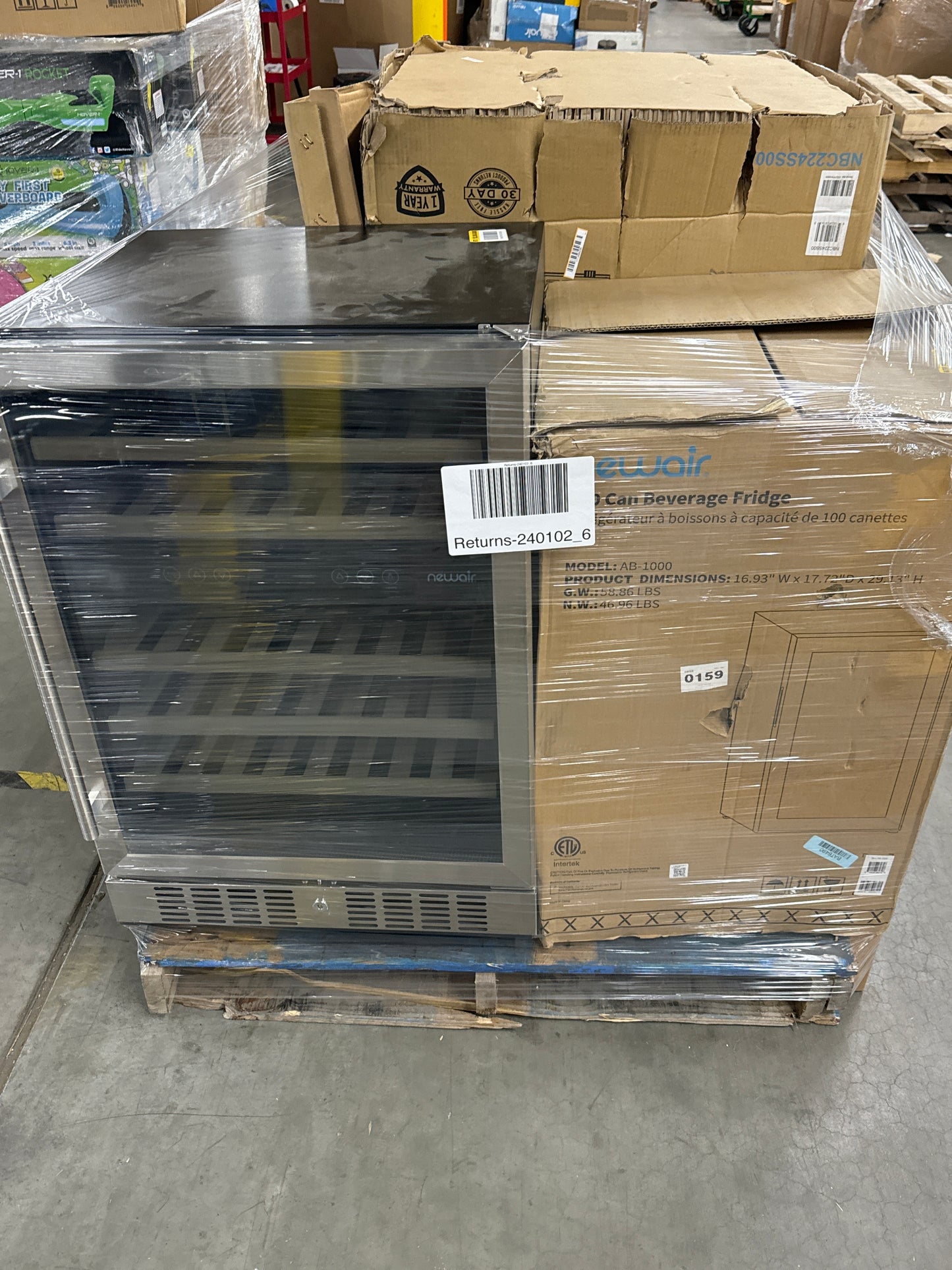 Liquidation Pallet of Compact Fridges,  and  | Pallet-FFD | 240102_6