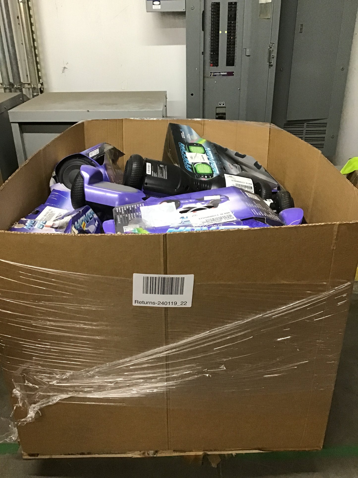 Liquidation Pallet of Hoverboards and Electric Scooters | Pallet-FRD | 240119_22