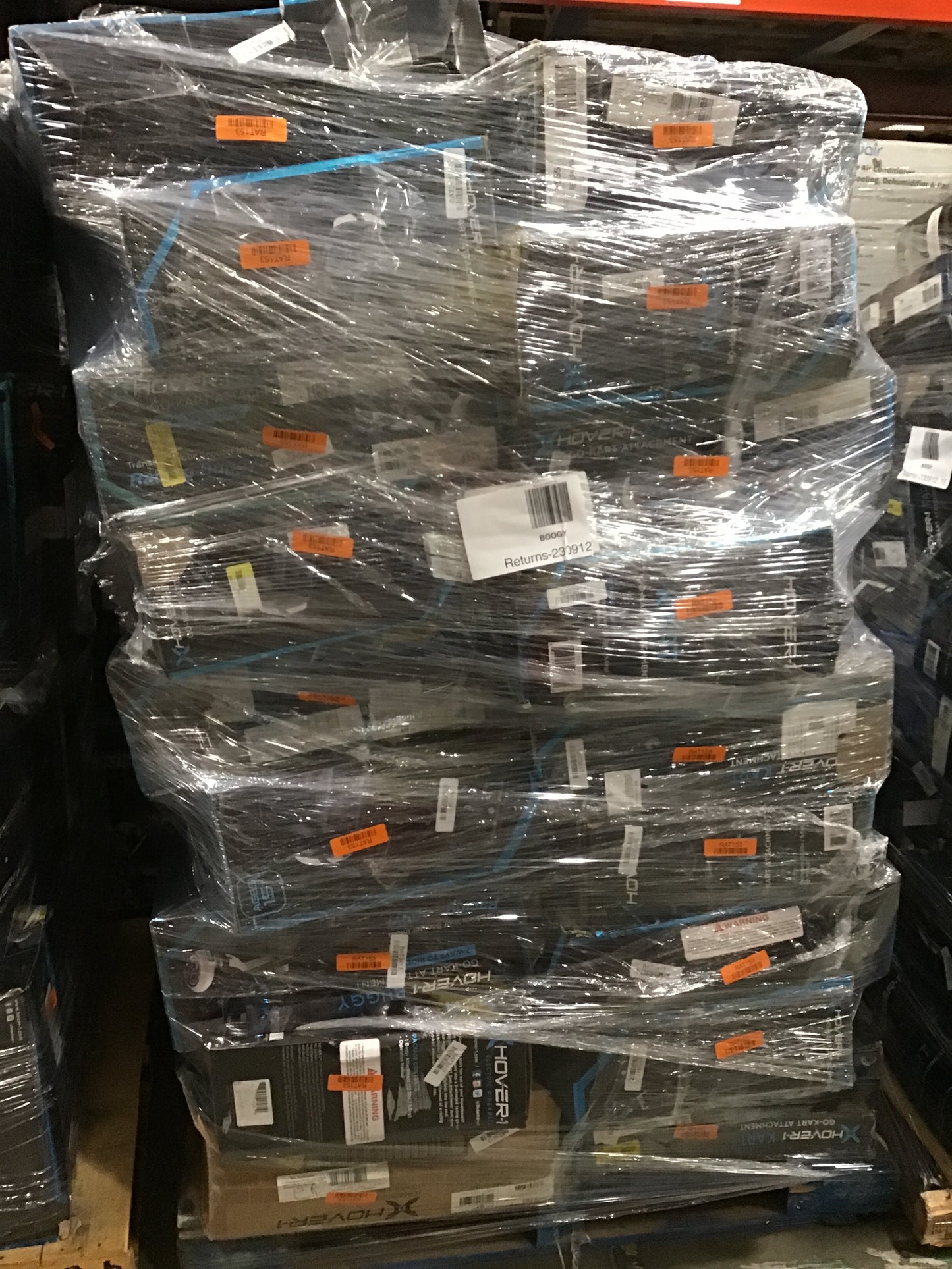 Liquidation Pallet of Hoverboard Attachments | Pallet-DNM | 230912_14