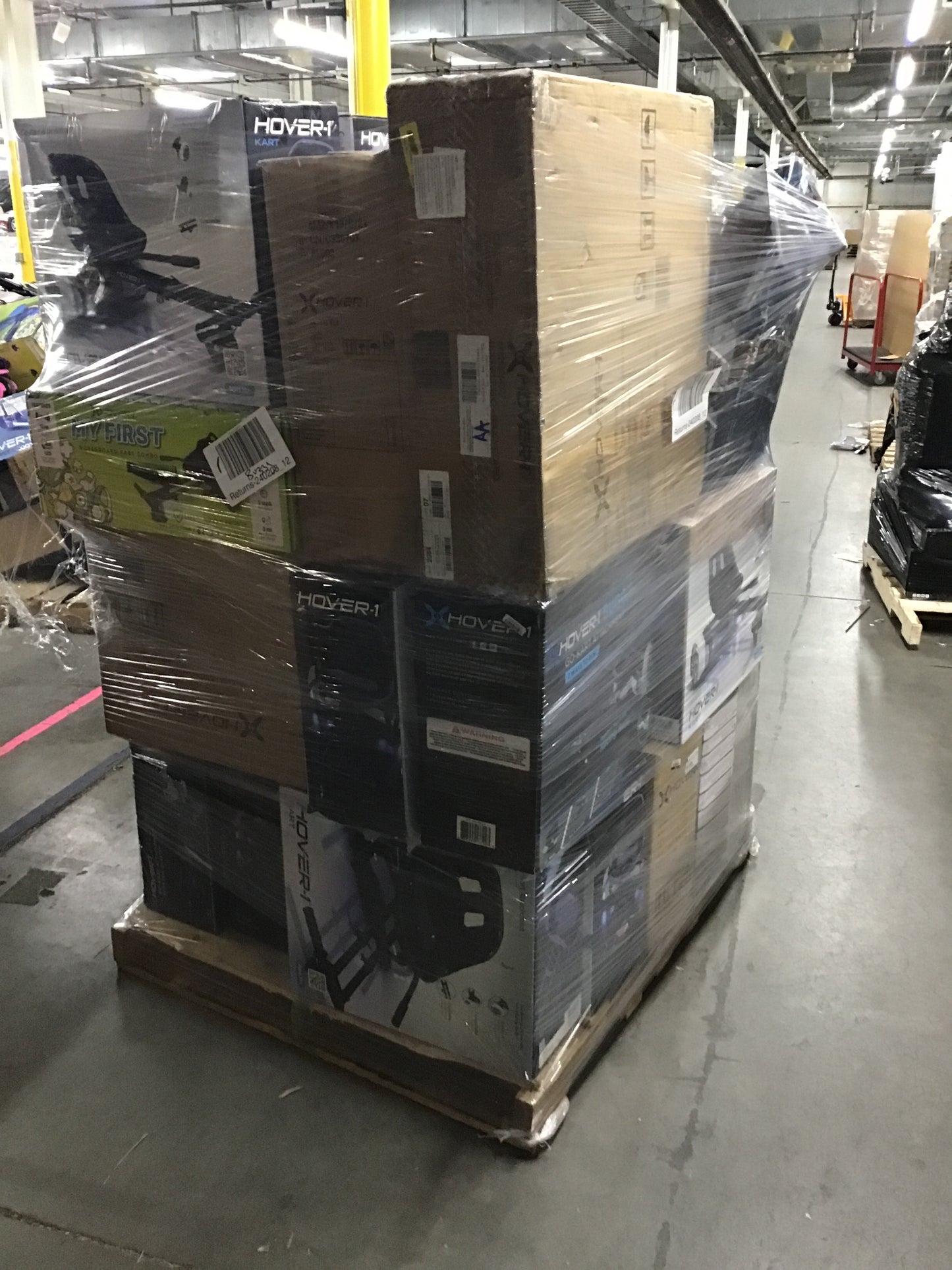 Liquidation Pallet of Hoverboard Attachments, Hoverboards and Speakers | Pallet-GIG | 240208_12
