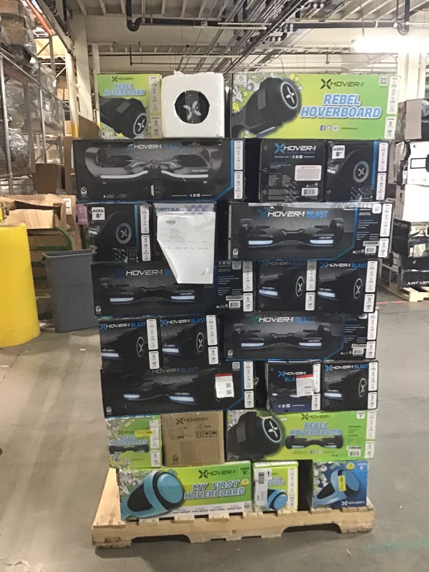 Liquidation Pallet of Hoverboards | Pallet-GZU | 240229_28