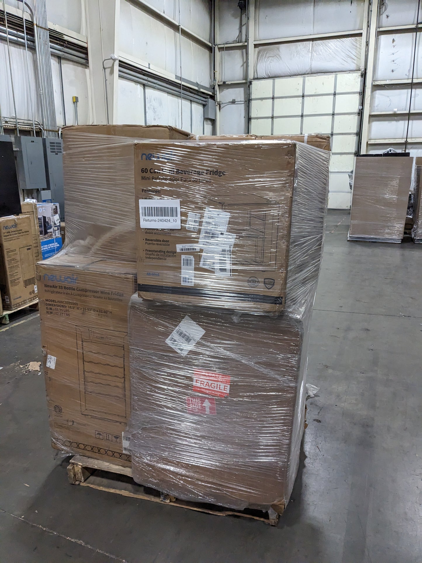 Liquidation Pallet of Compact Fridges,  and  | Pallet-HYW | 240424_10