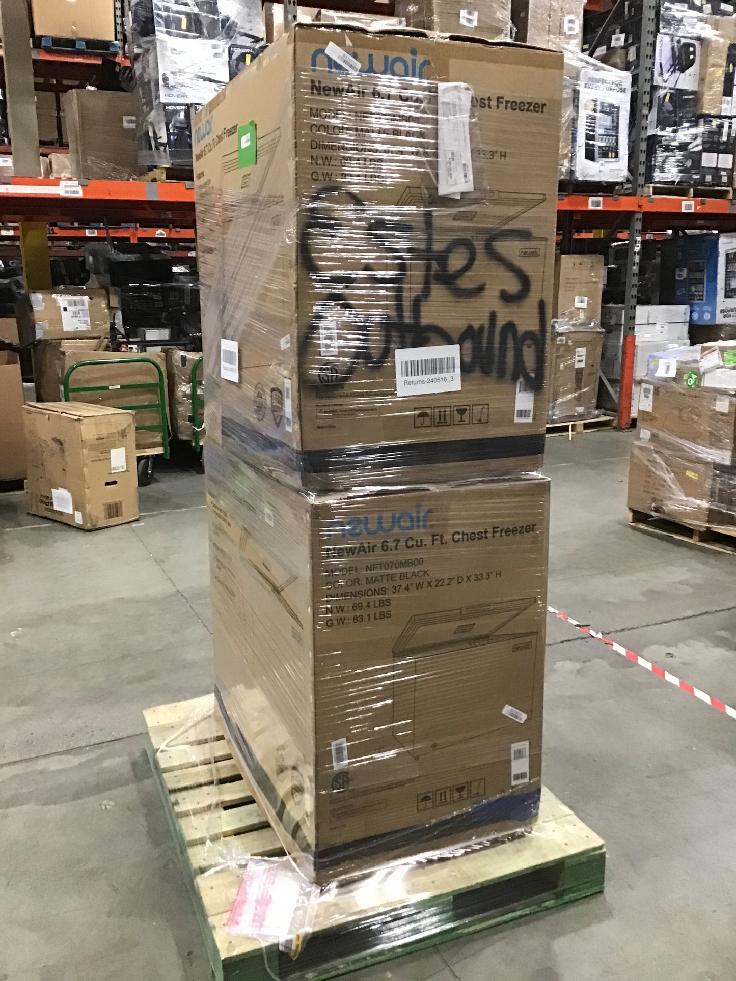 Liquidation Pallet of Compact Fridges | Pallet-IFA | 240516_3