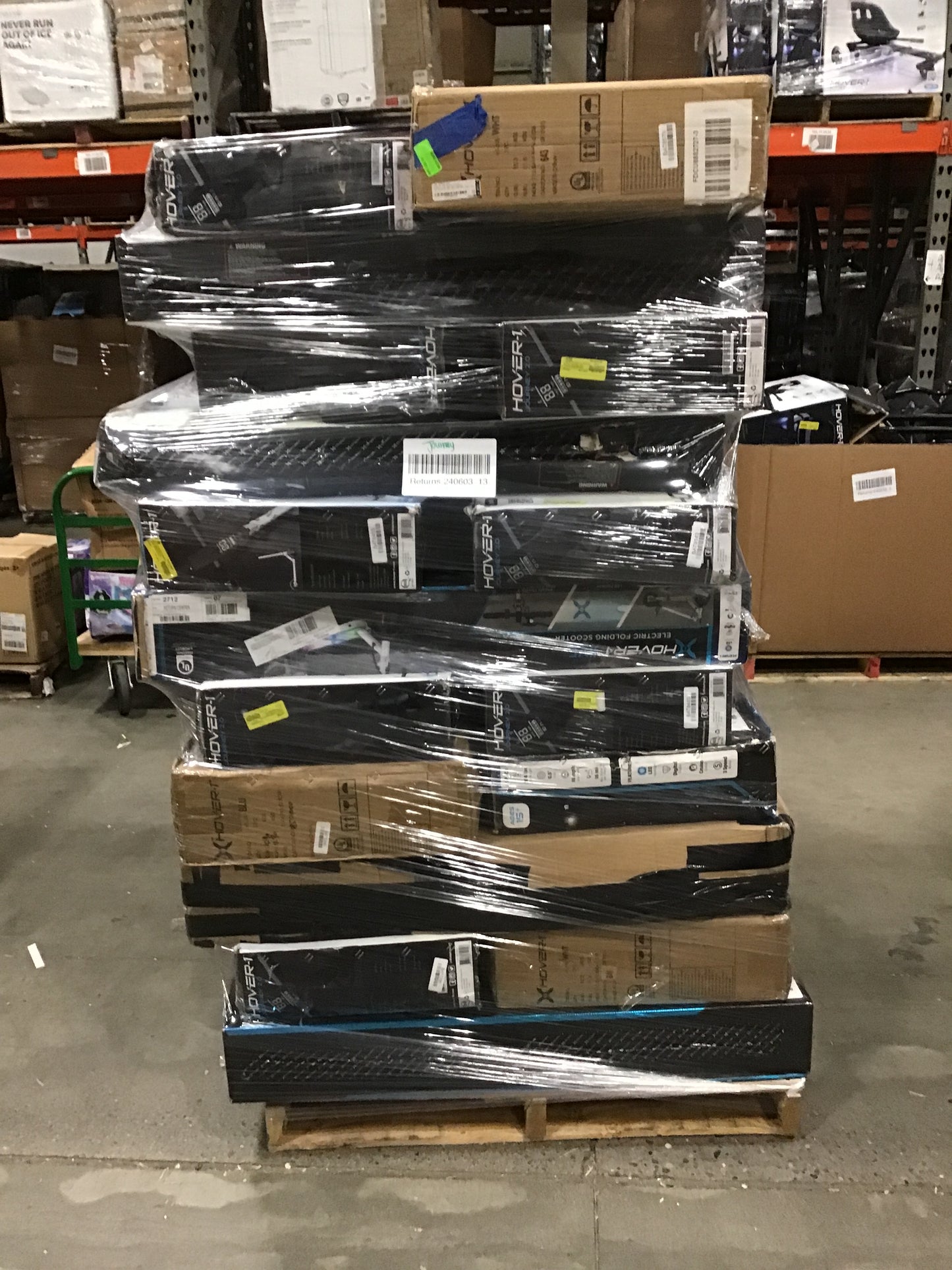 Liquidation Pallet of Electric Scooters | Pallet-IIG | 240603_13