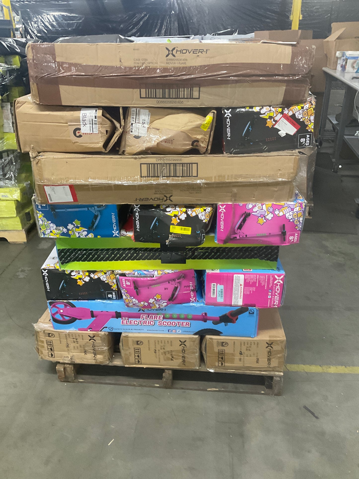 Liquidation Pallet of Electric Scooters | Pallet-FAU | 231114_21