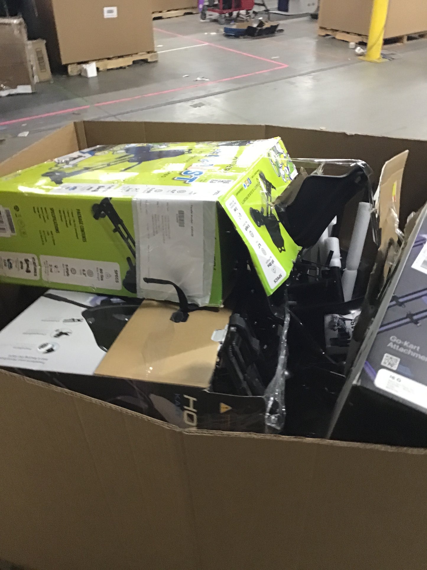 Liquidation Pallet of Hoverboard Attachments, Accessories and Hoverboards | Pallet-HAL | 240229_29