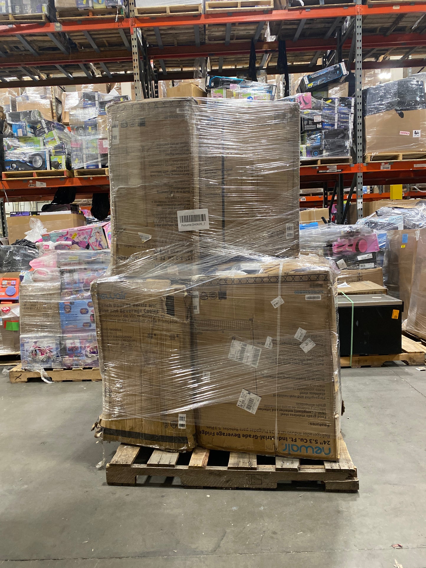 Liquidation Pallet of Compact Fridges | Pallet-IPE | 240626_7