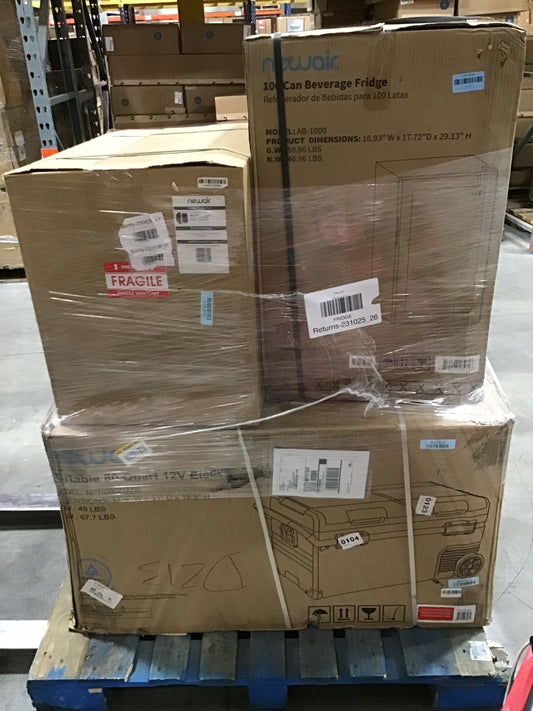 Liquidation Pallet of Compact Fridges and Compact Humidors | Pallet-ELU | 231025_26