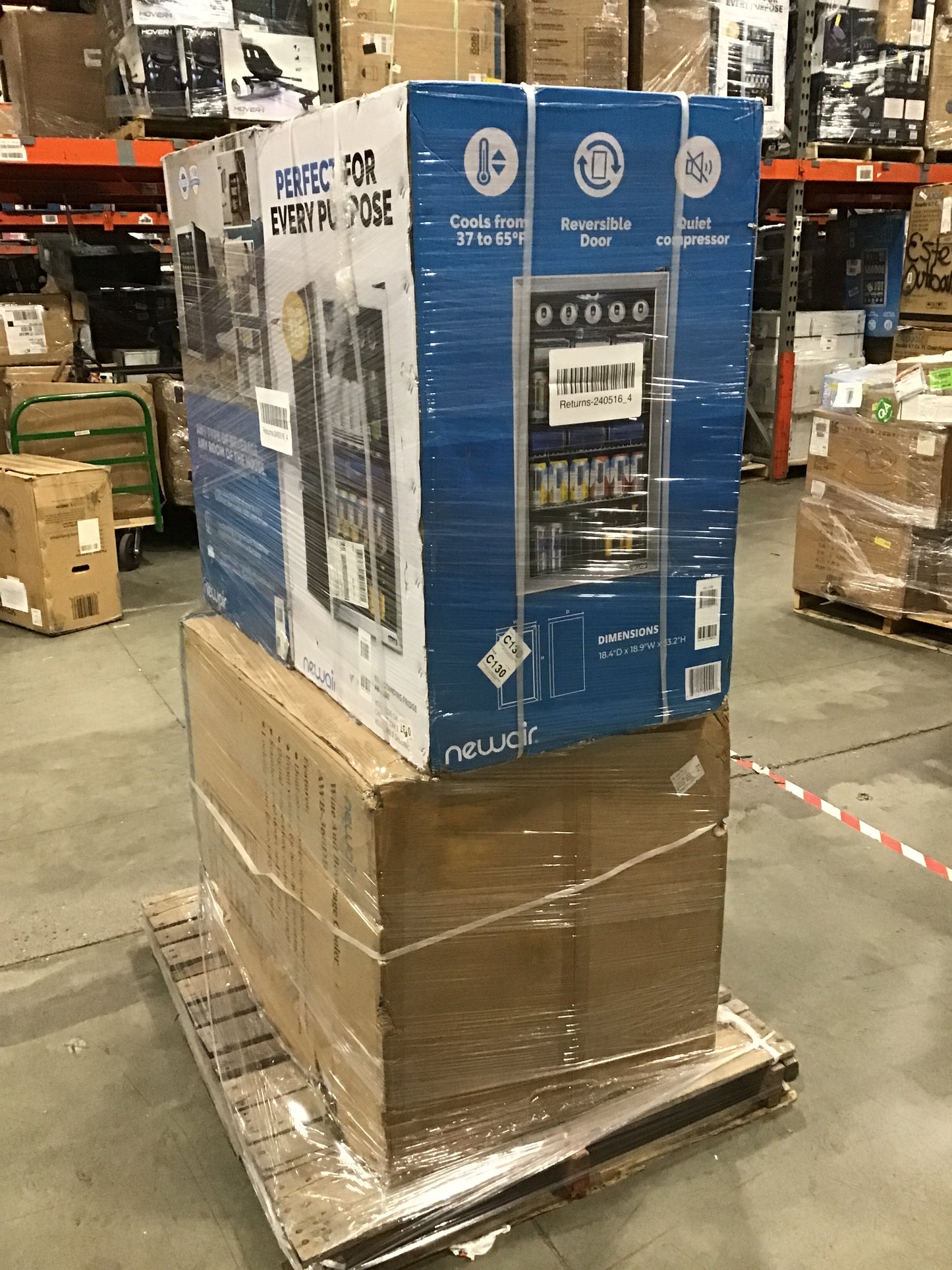 Liquidation Pallet of Compact Fridges | Pallet-IEZ | 240516_4