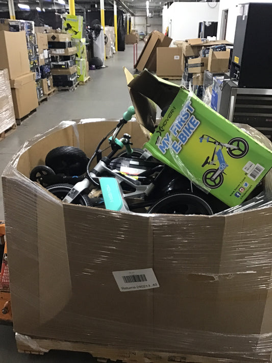 Liquidation Pallet of Hoverboards, Hoverboard Attachments and Electric Scooters | Pallet-GMP | 240213_40