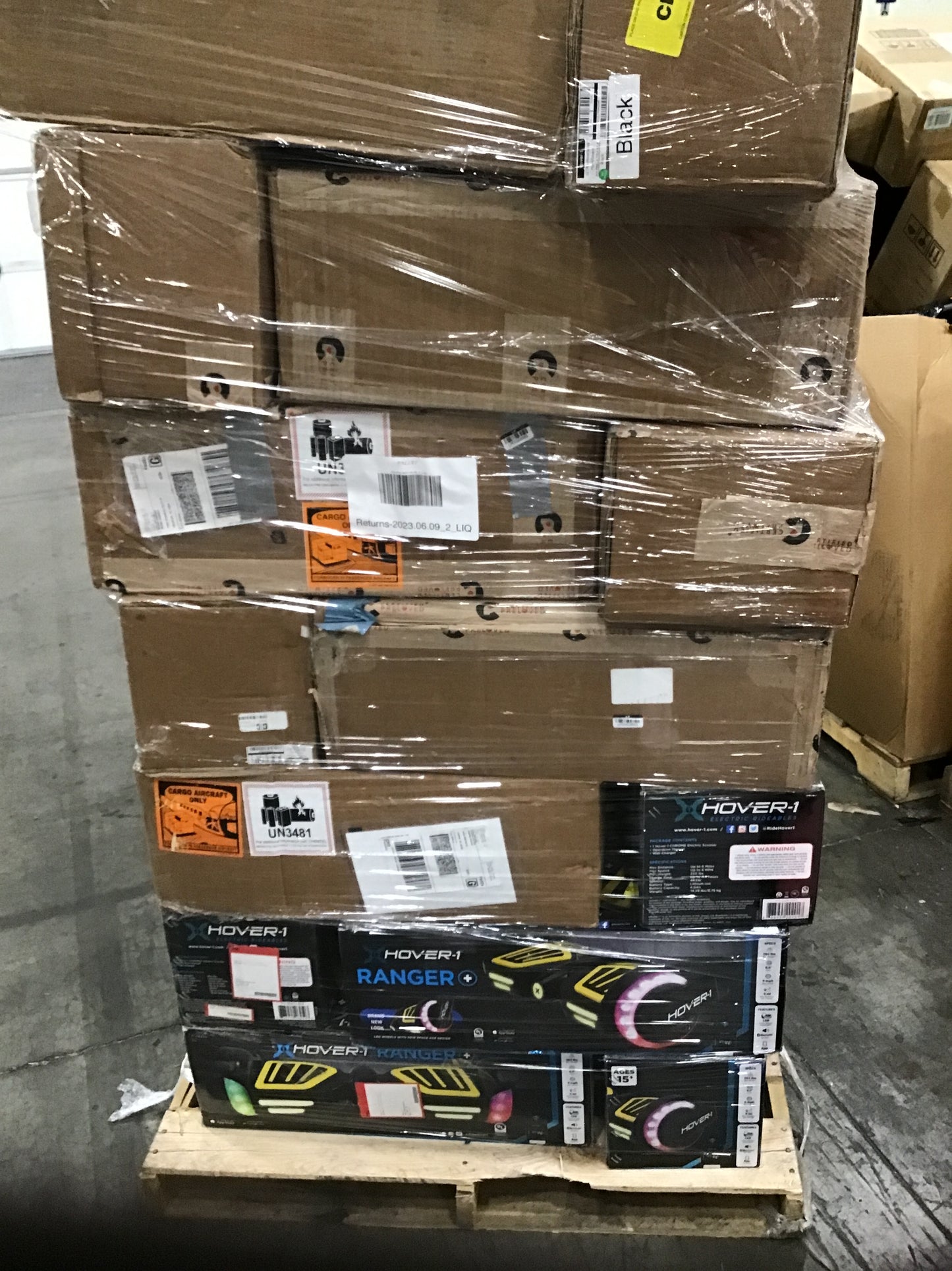 Liquidation Pallet of Hoverboards | Pallet-CSG | 2023.06.09_2_LIQ