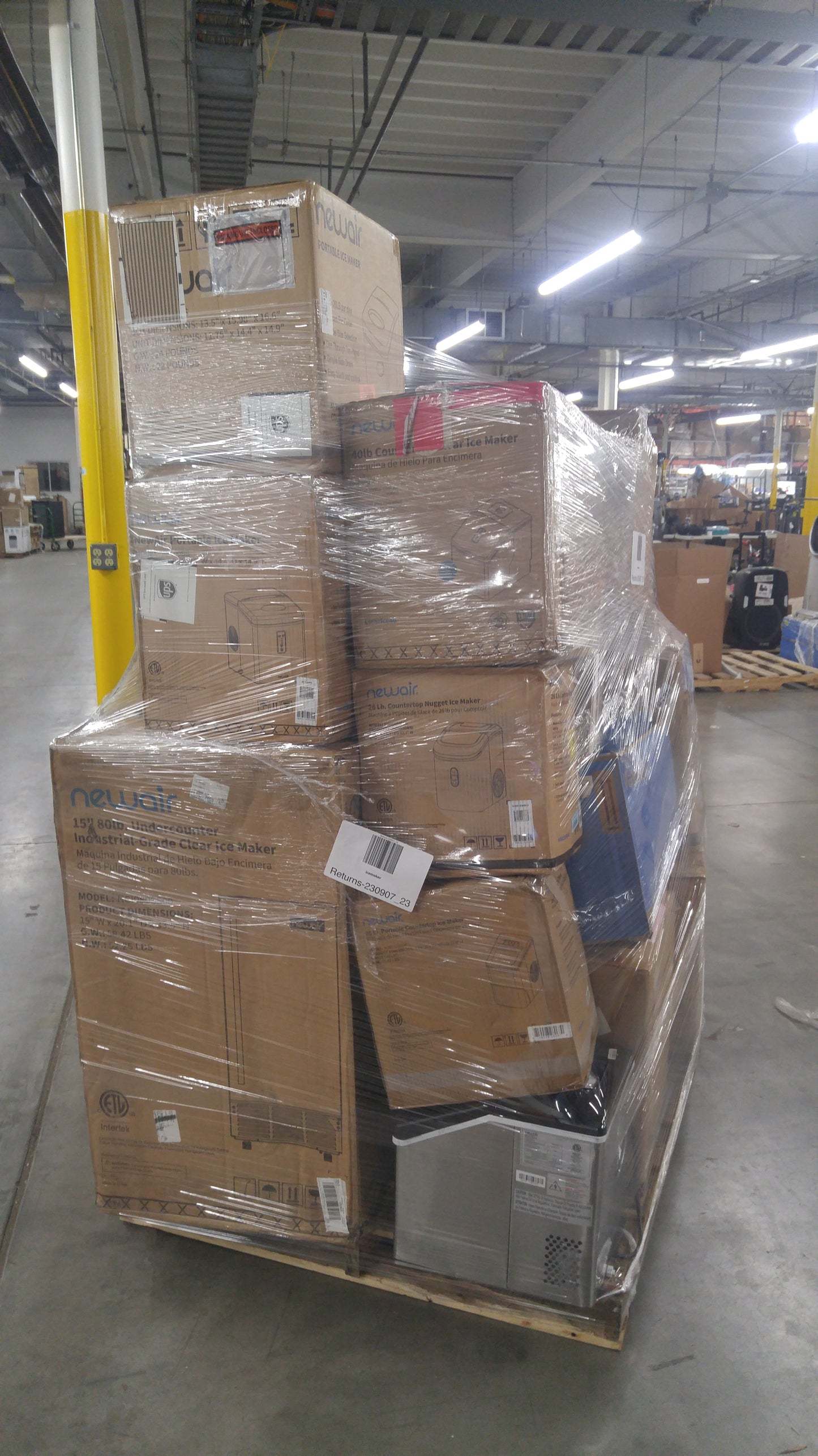 Liquidation Pallet of Compact Ice Makerss and Portable HVACs | Pallet-DOL | 230907_23