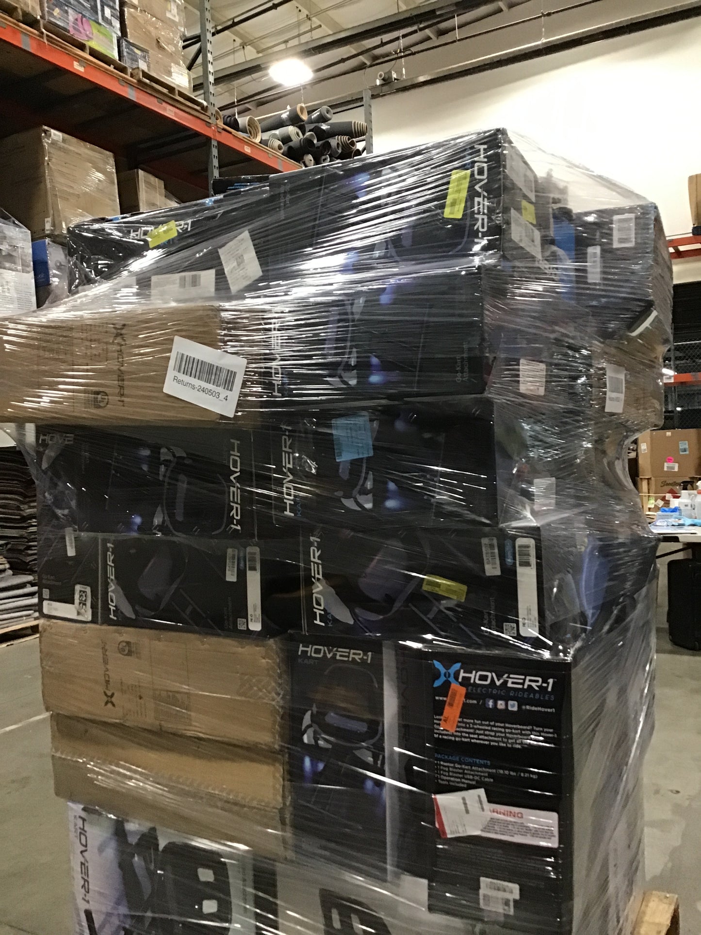 Liquidation Pallet of Hoverboard Attachments, Hoverboards and Accessories | Pallet-IBU | 240503_4