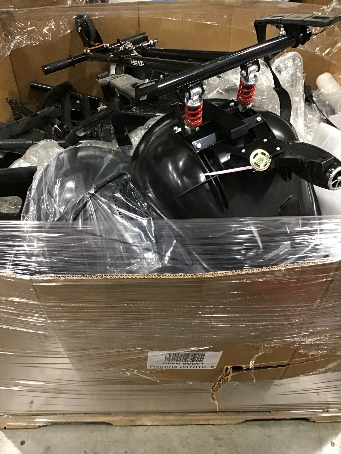 Liquidation Pallet of Hoverboard Attachments and Accessories | Pallet-EKE | 231018_8