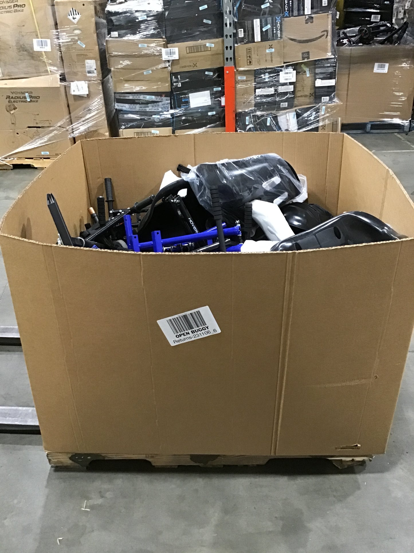 Liquidation Pallet of Hoverboard Attachments | Pallet-EQZ | 231106_6