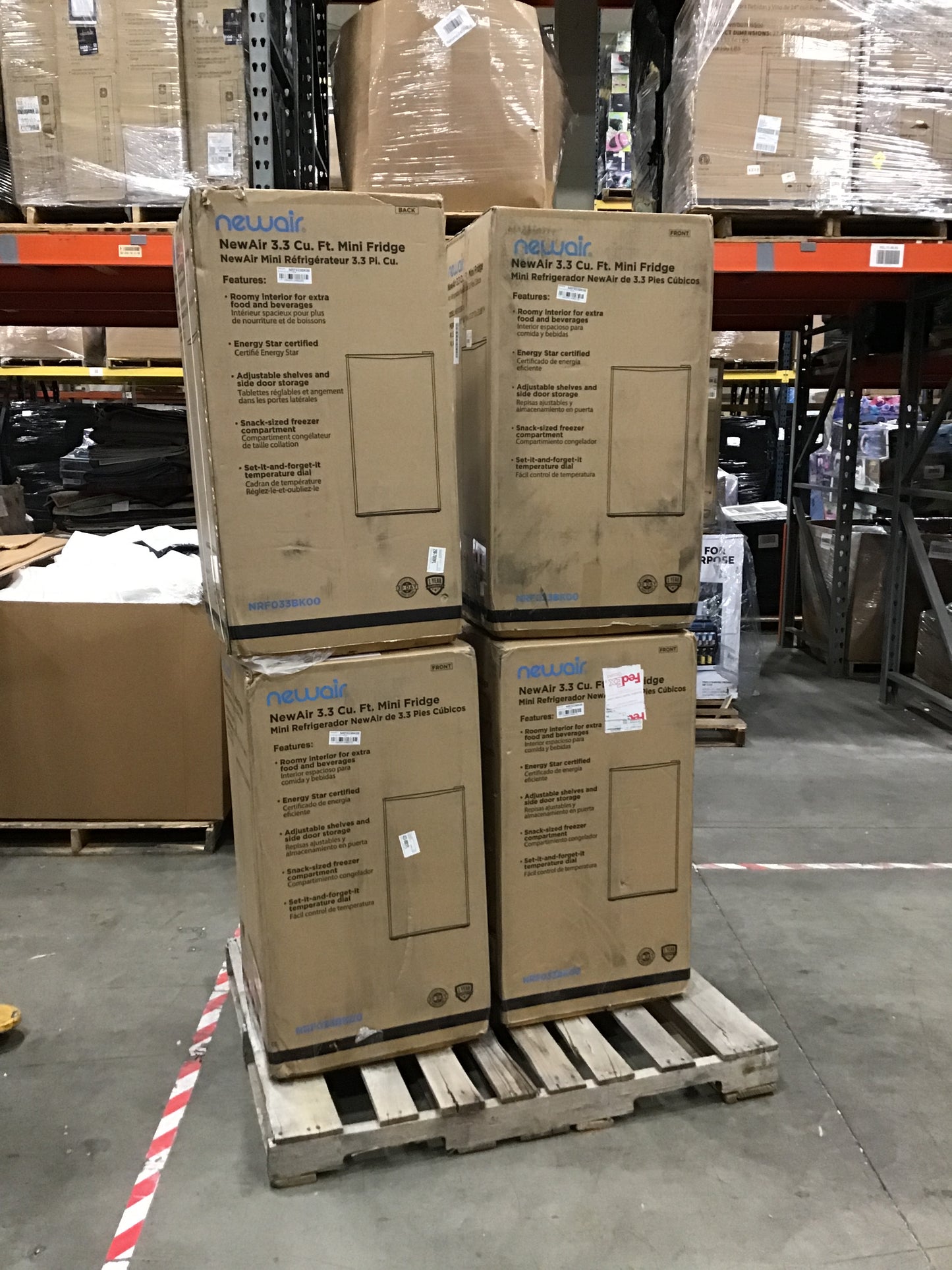 Liquidation Pallet of Compact Fridges,  and  | Pallet-HSD | 240327_4