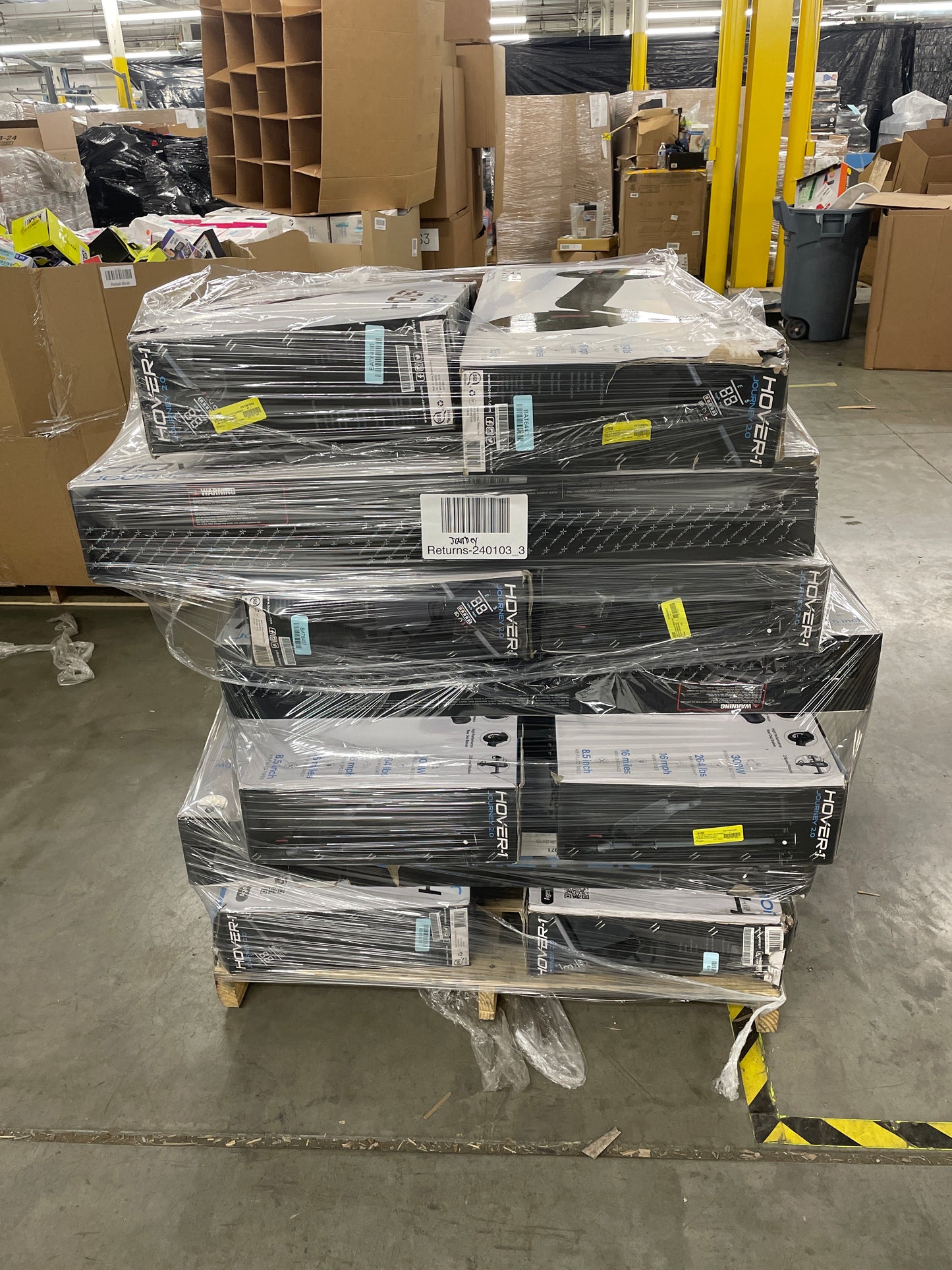 Liquidation Pallet of Electric Scooters | Pallet-FFP | 240103_3