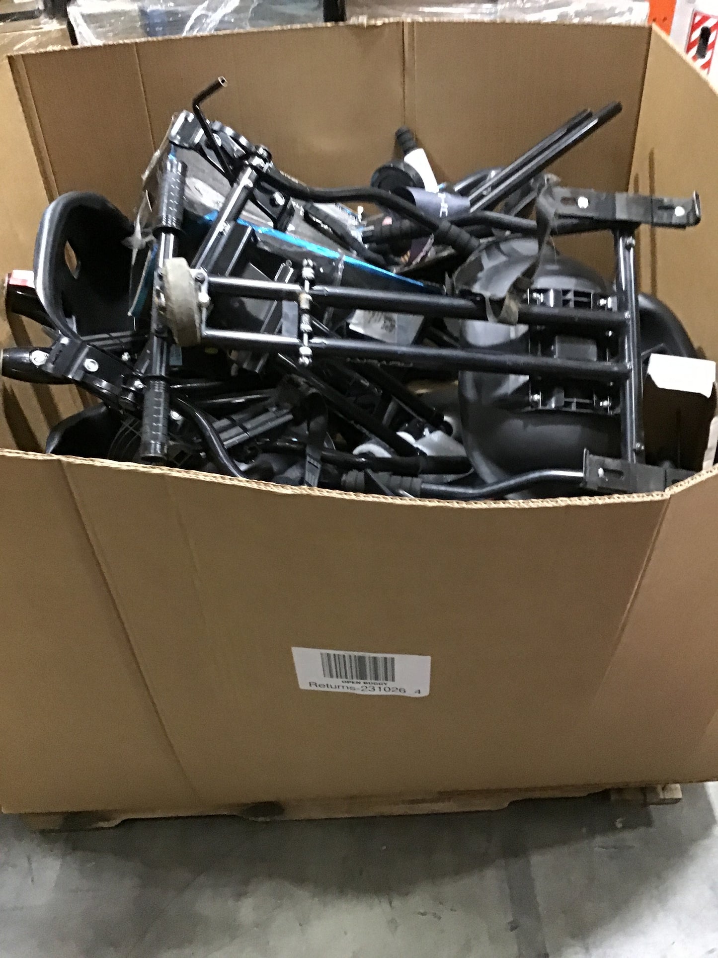 Liquidation Pallet of Accessories and Hoverboard Attachments | Pallet-EOE | 231026_4